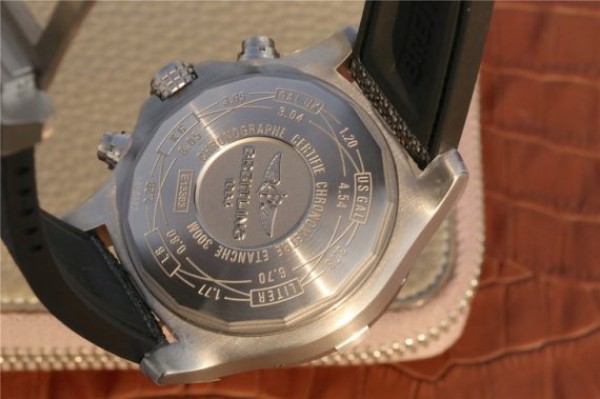 Replica Breitling Avenger Bandit Titanium GF Gray Dial Gray Nylon Strap A7750 - Top club