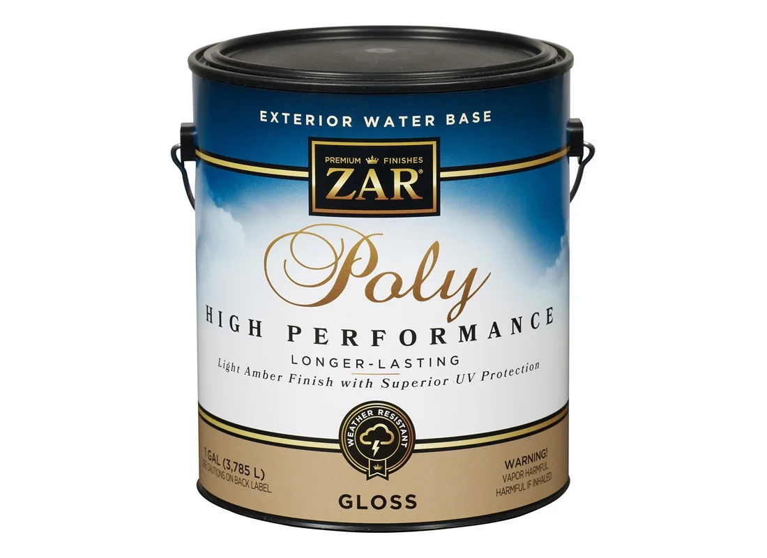 ZAR Gloss Clear Exterior Polyurethane, 1 Gal.