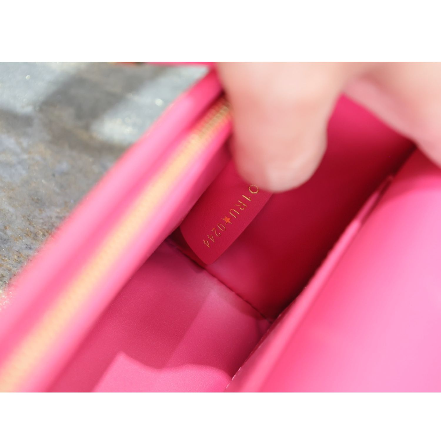 Miss Dior Flap Bag Fuchsia and Black For Women 22cm/8.5in  – M2610UZCJ_M9291:1High-quality replica