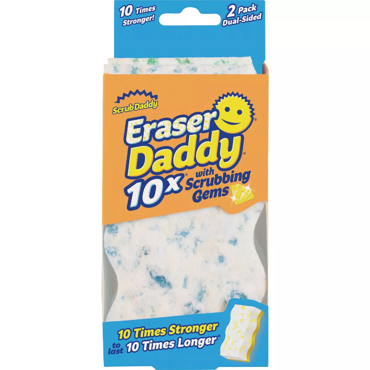 Scrub Daddy Eraser Daddy 10X Scrubber (2-Pack)