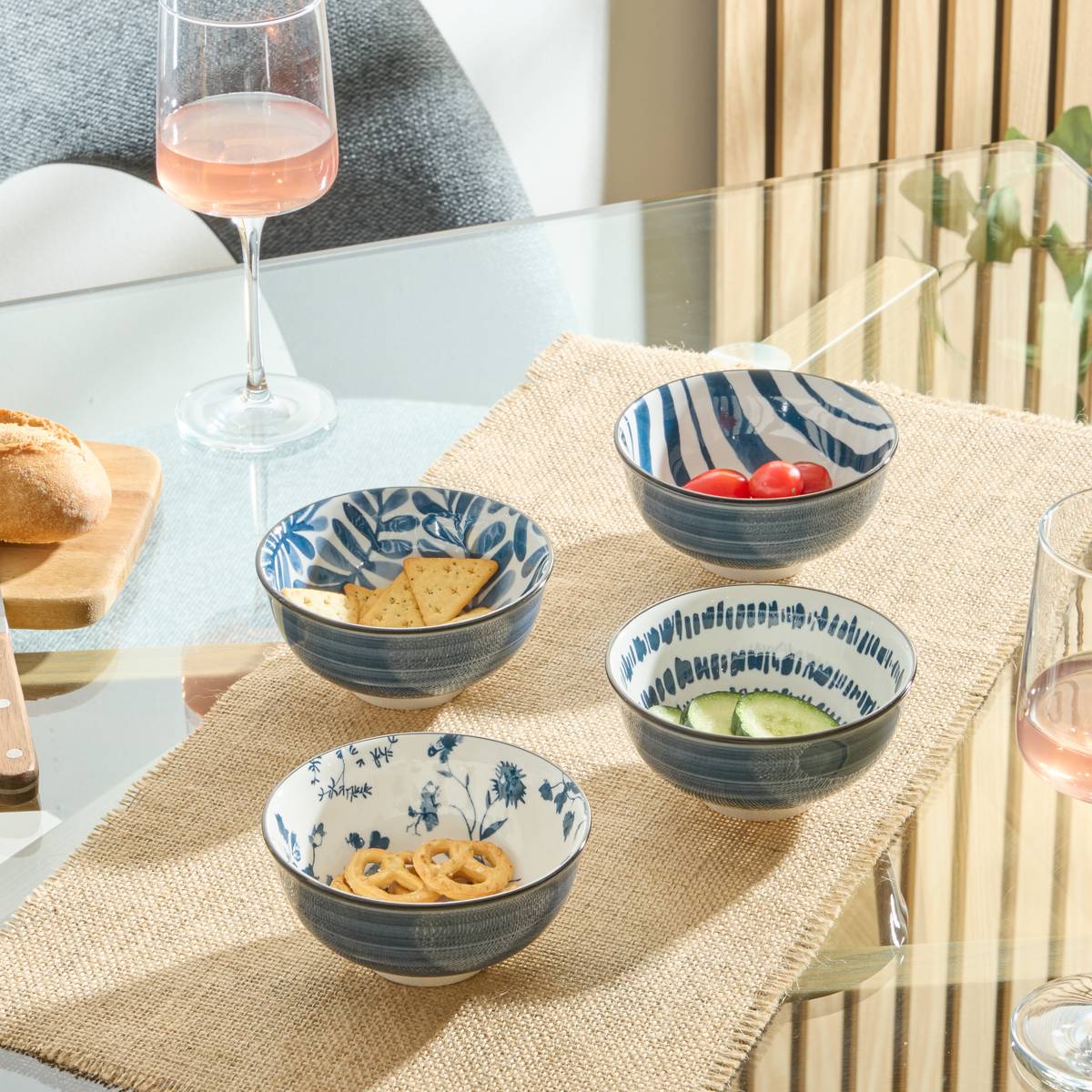 Small bowl "Umami" Porcelain, Blue