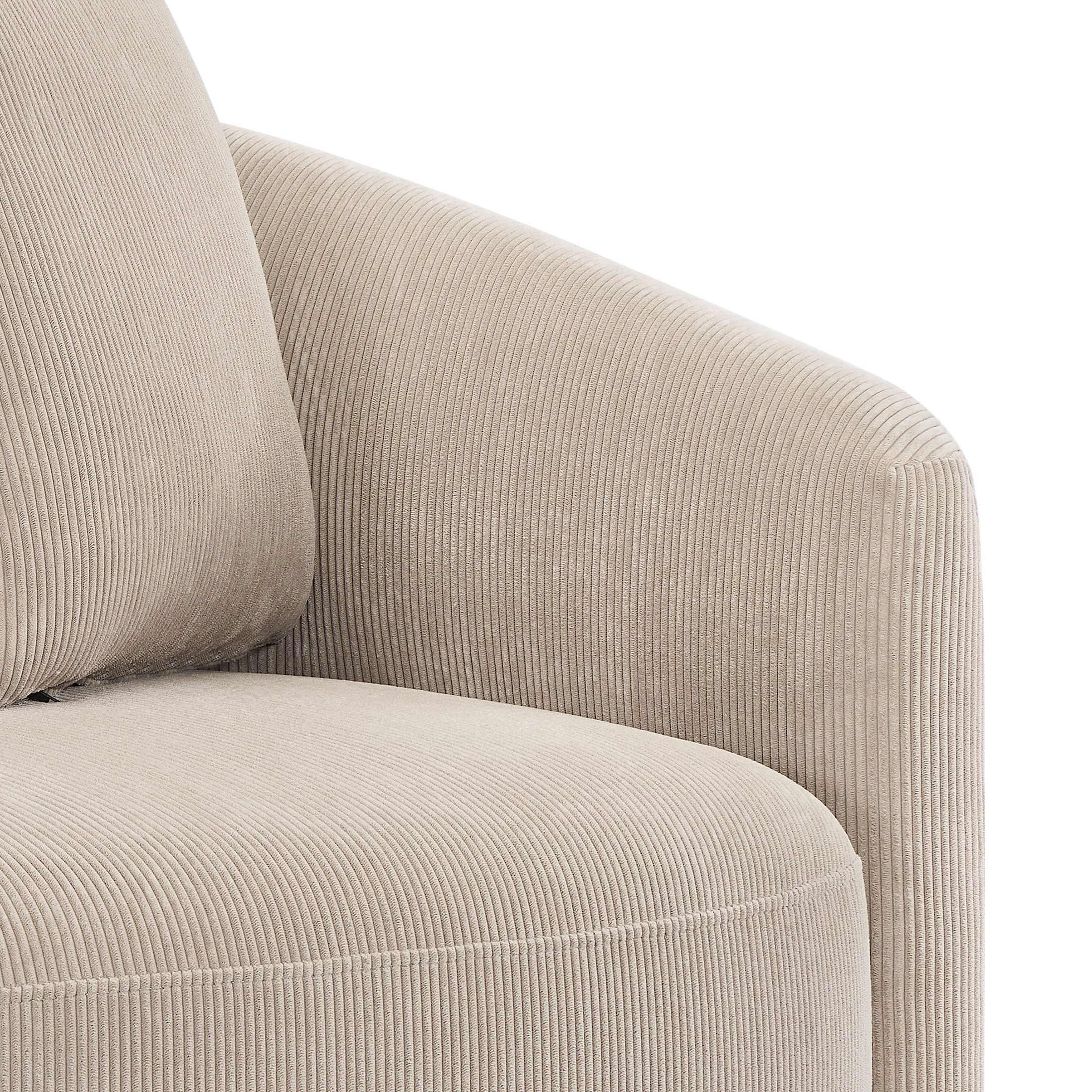 Beautiful Drew Accent Chair by Drew Barrymore, Cream Boucle - Image 51
