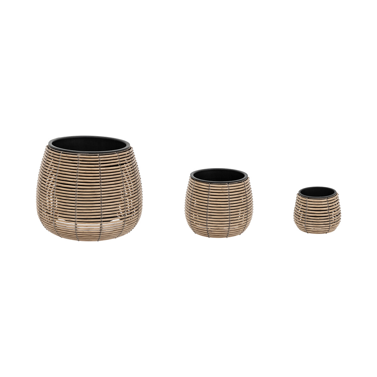 "Cam" Set of 3 pots D.20/29/45 cm