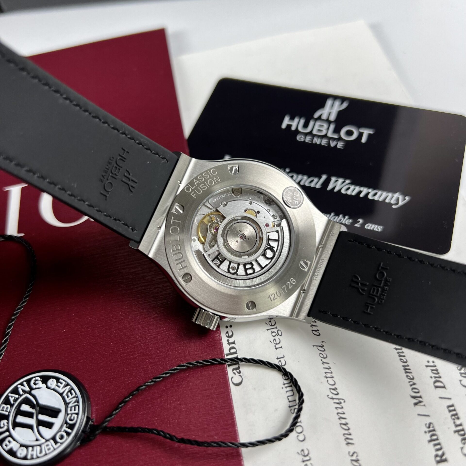Hublot Replica Watch Classic Fusion Titanium Gray Dial JJF Factory 42mm - Top club