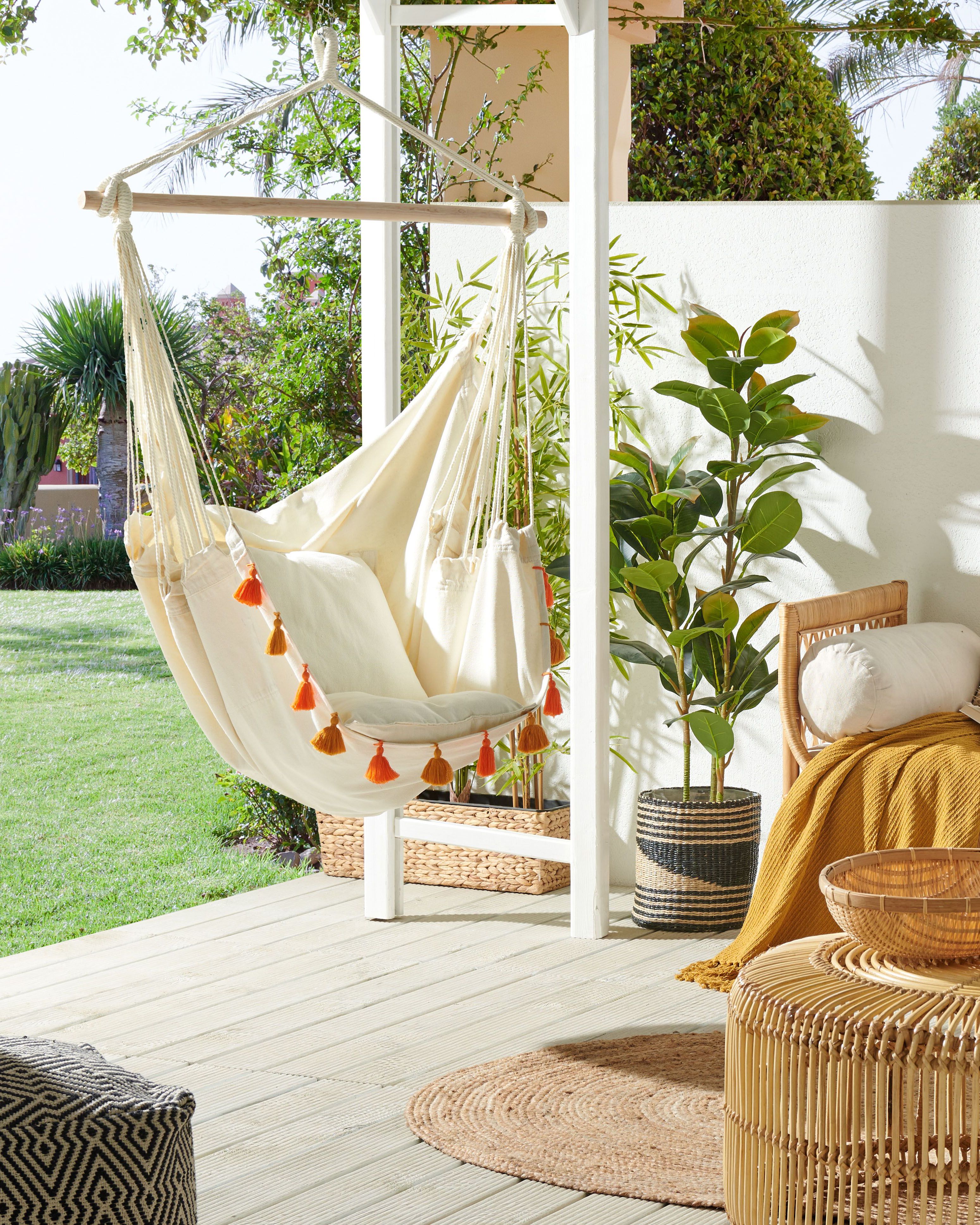 Hanging Chair VARENA Cotton Orange