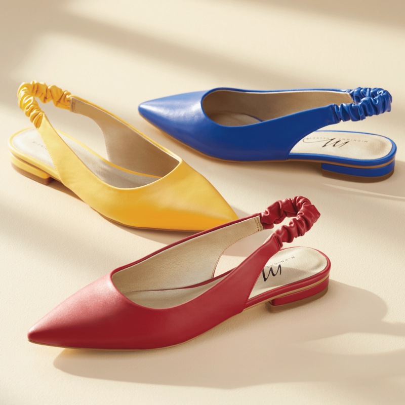 Pointed-Toe Slingback - MIDNIGHT VELVET CATALOG