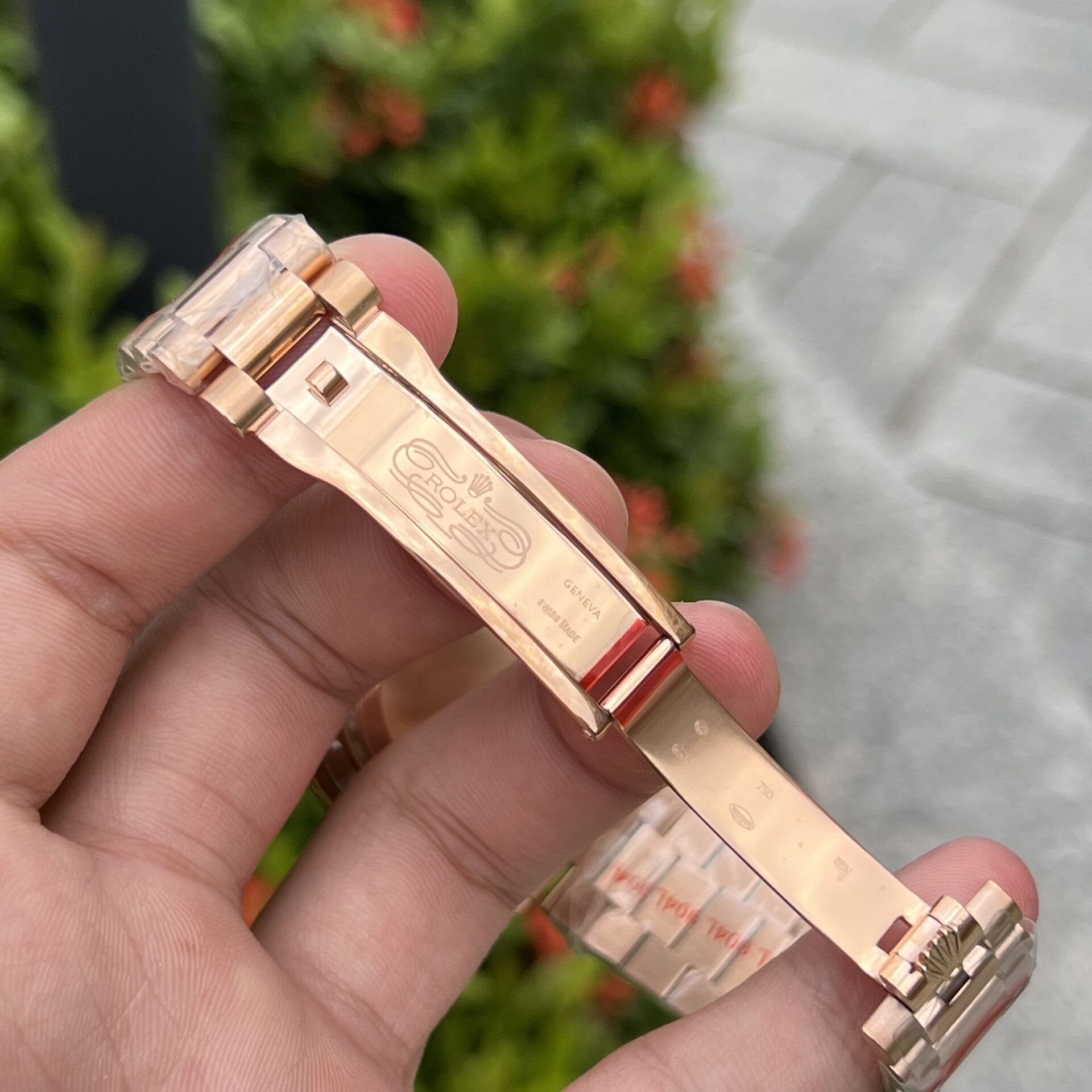 Rolex Day-Date Rose Gold Best Replica Watch White Dial 40mm - Top club