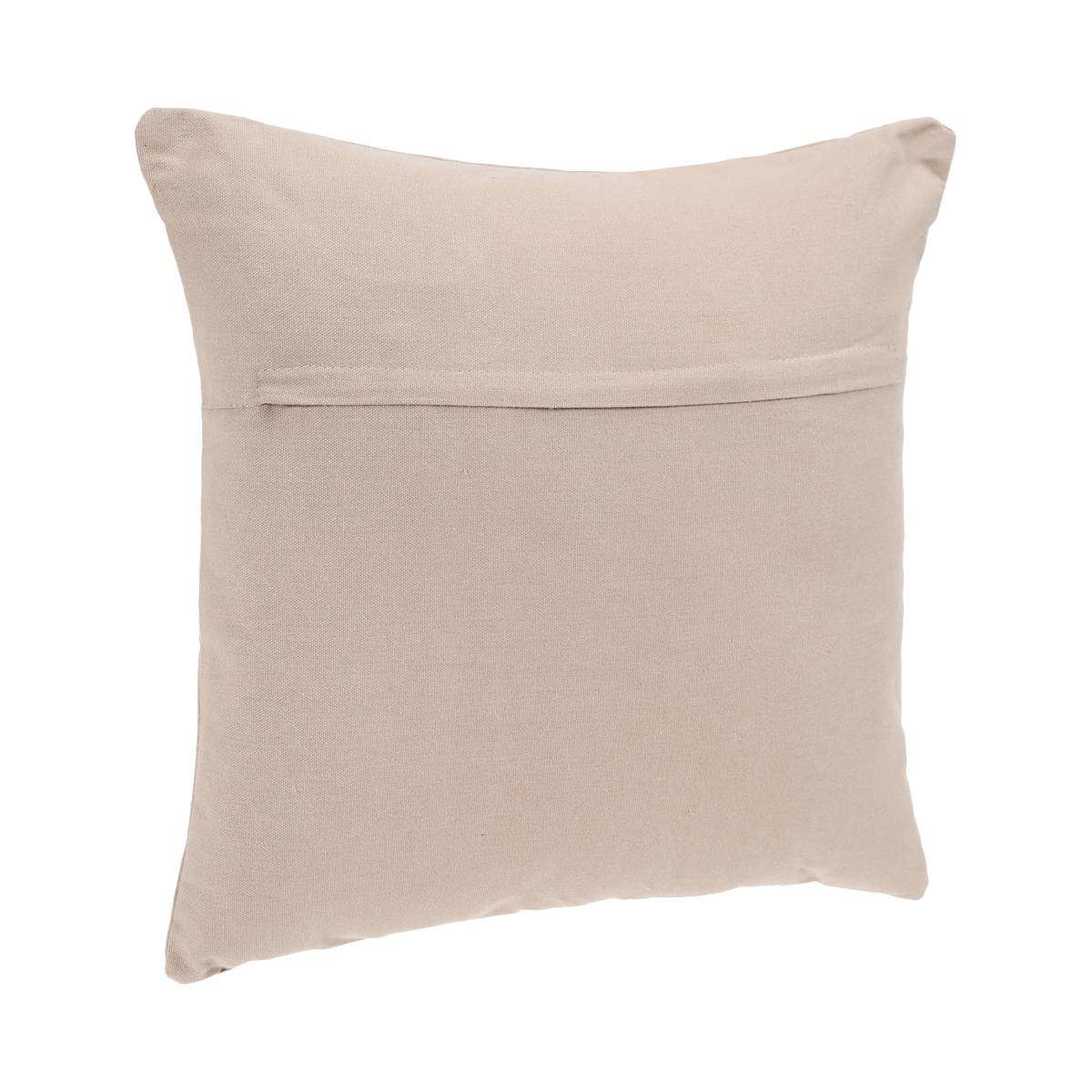 Removable cushion cover, cotton Beige, 38x38 cm