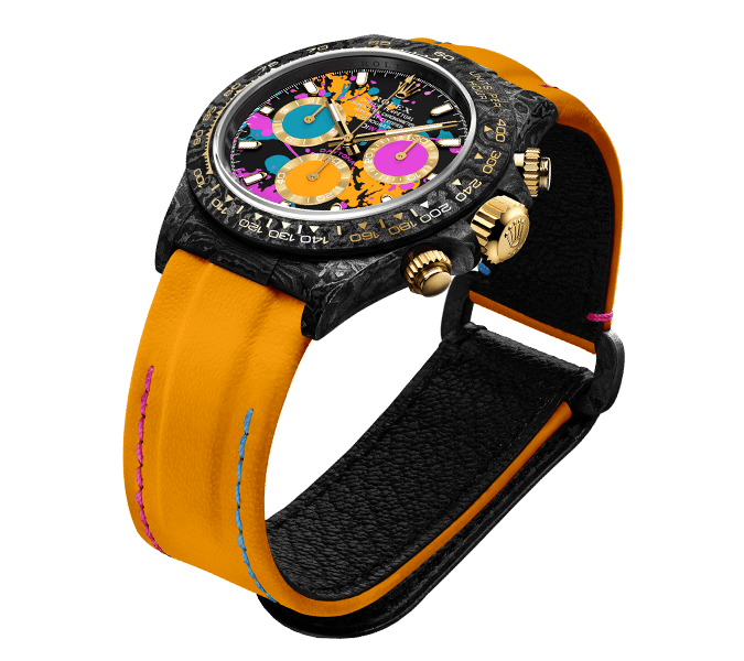 ROLEX Diw Daytona Motley Orange motley orange 40mm oyster black 116503MTO01(1:1 replica) - Top club