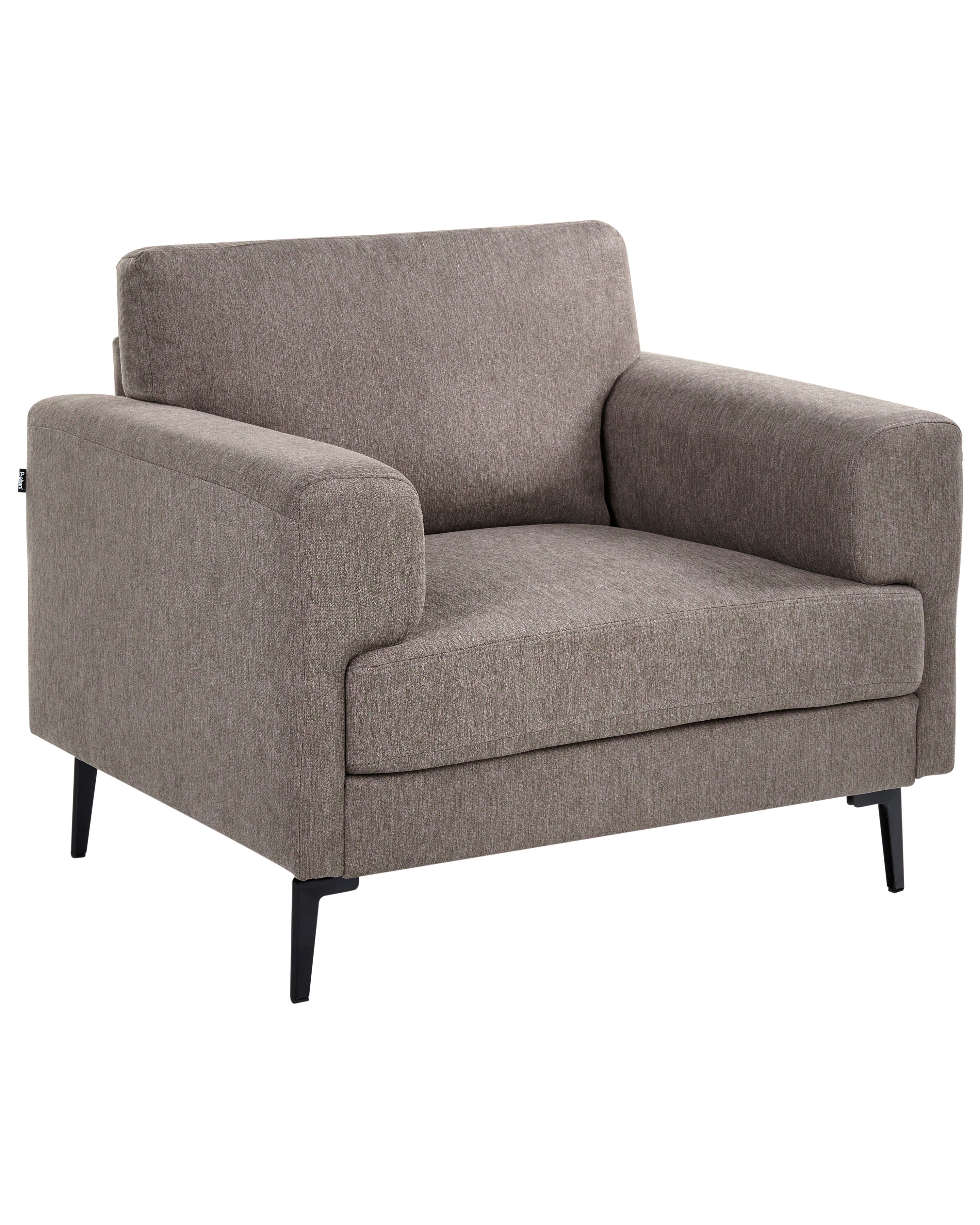 Armchair LOUSTO Fabric Brown