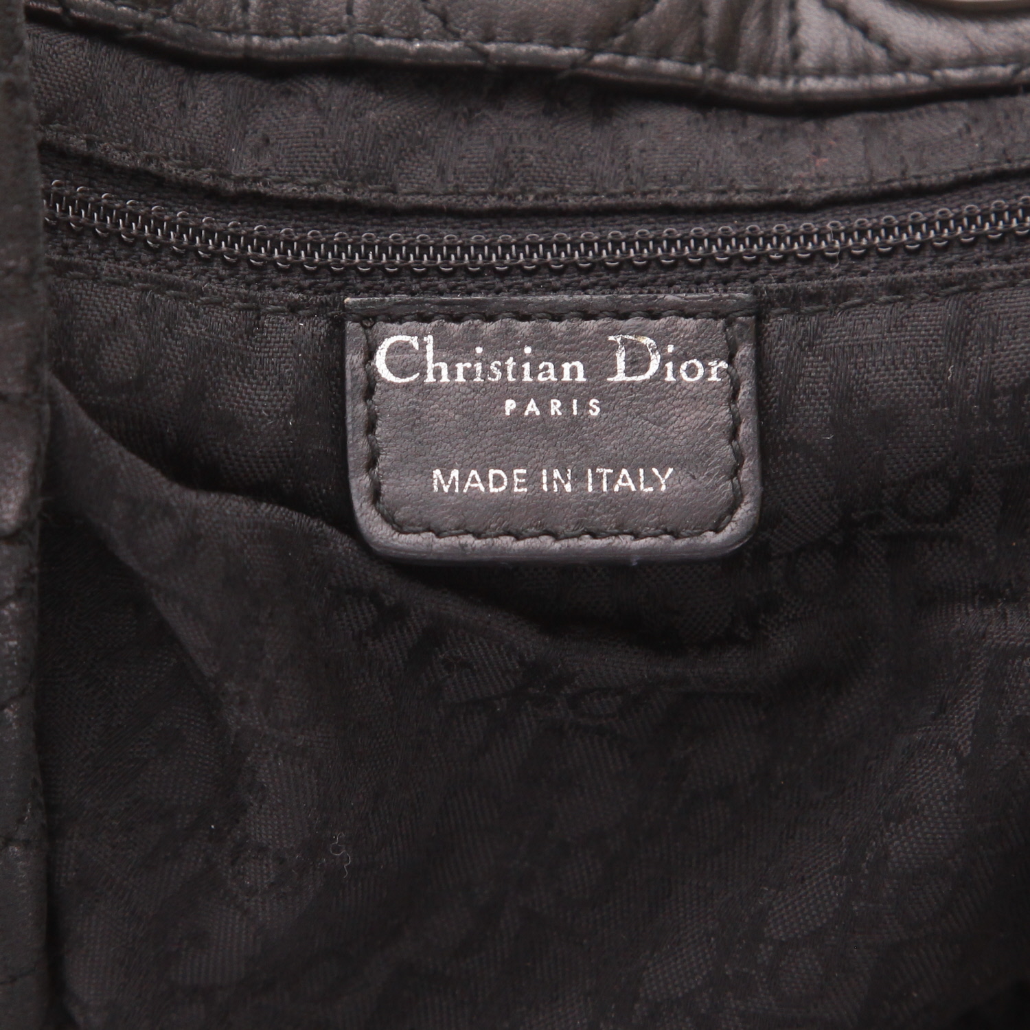Dior Dior Soft handbag in black leather cannage1:1High-quality replica