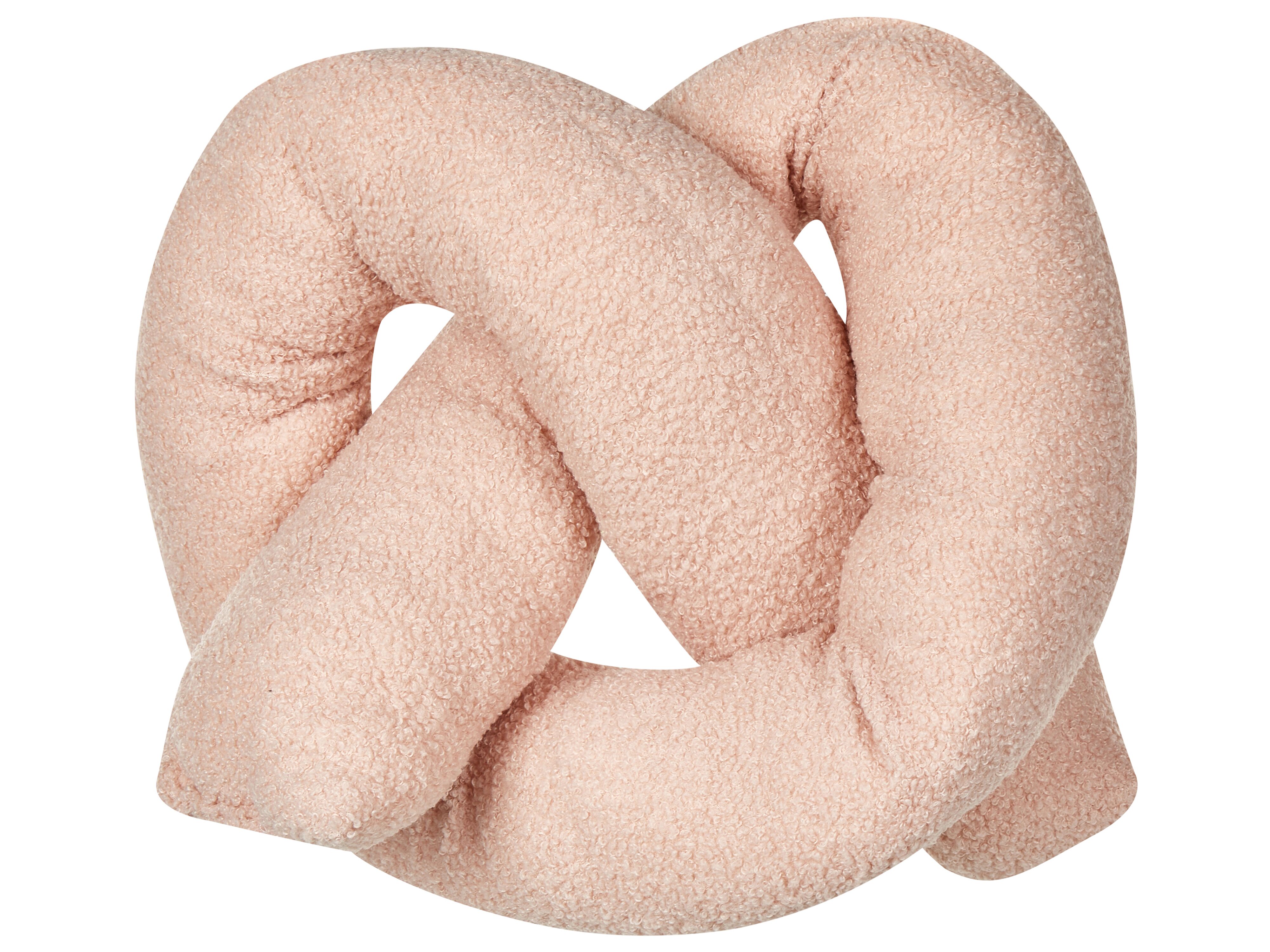 Throw Cushion GLADIOLUS Boucle 172 x 14 cm Pink Solid