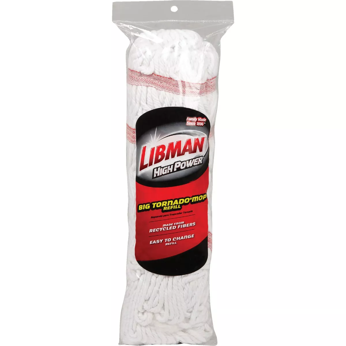 Libman Big Tornado 10 In. Cotton Mop Refill