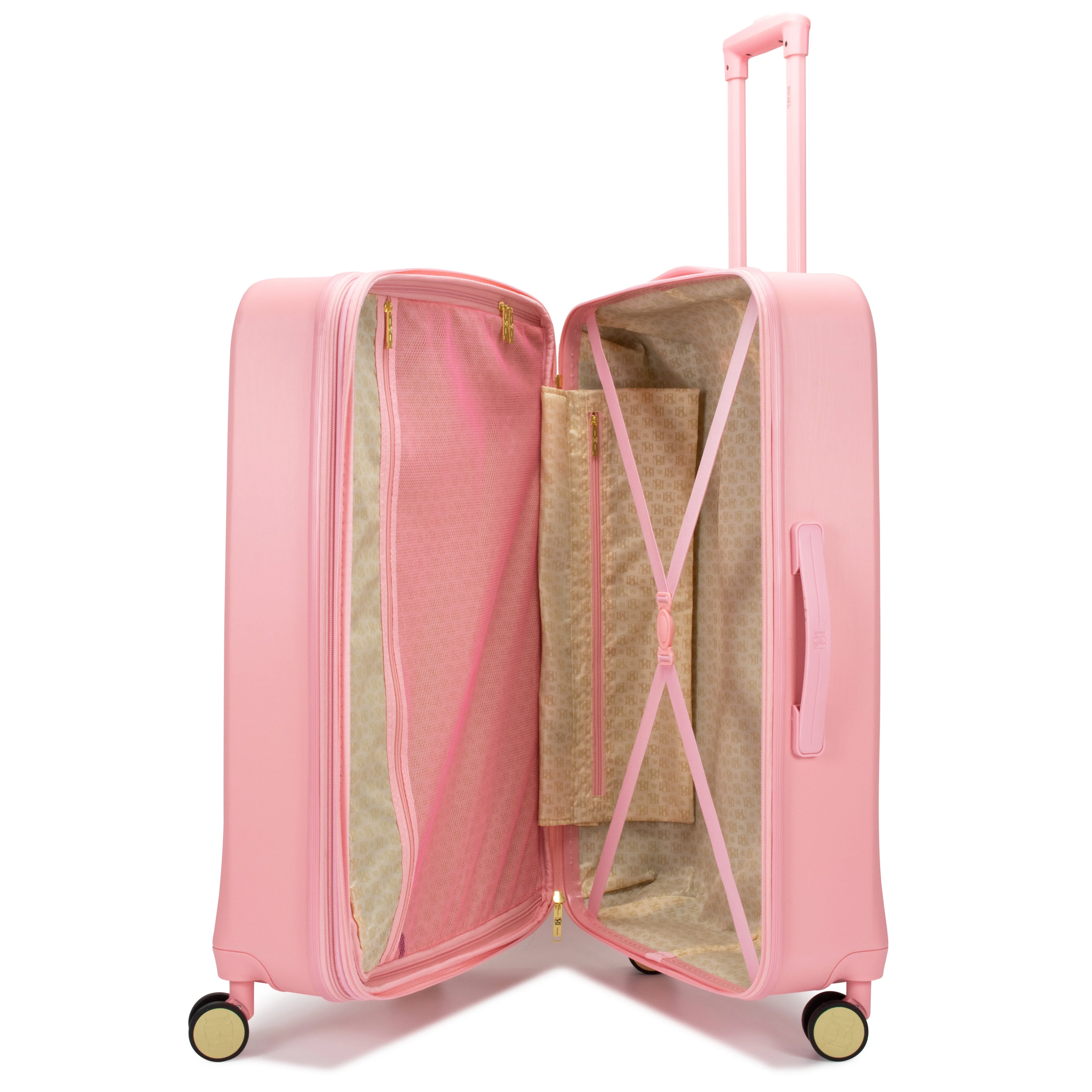 BADGLEY MISCHKA Diamond 3 Piece Expandable Luggage Set (Black) - Image 18