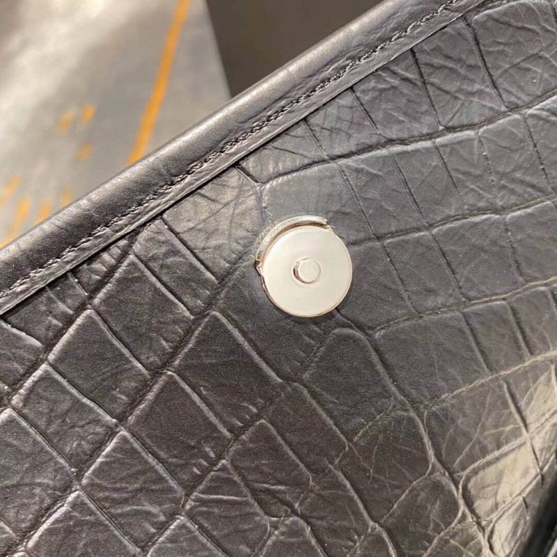 Replica Ysl Saint Laurent Niki Baby In Soft Crocodile-Embossed Leather 5330371:1High-quality replica