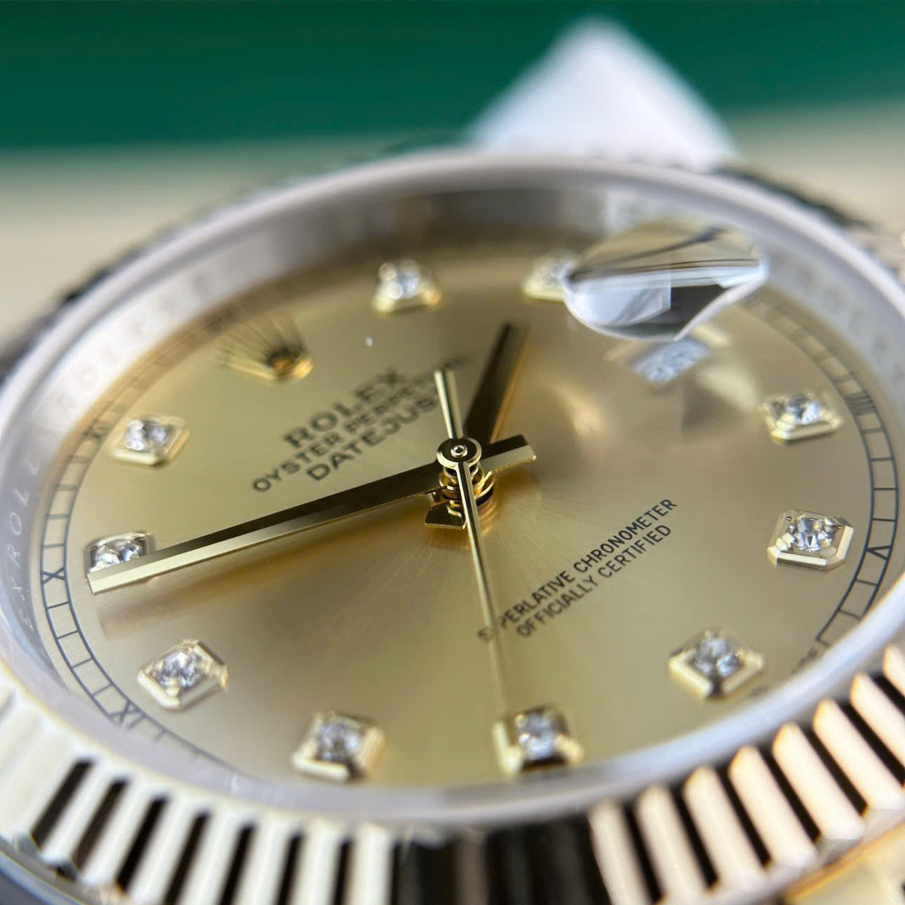 Rolex DateJust Gold Wrapped Replica Watch Champagne Dial GM Factory 41mm - Top club