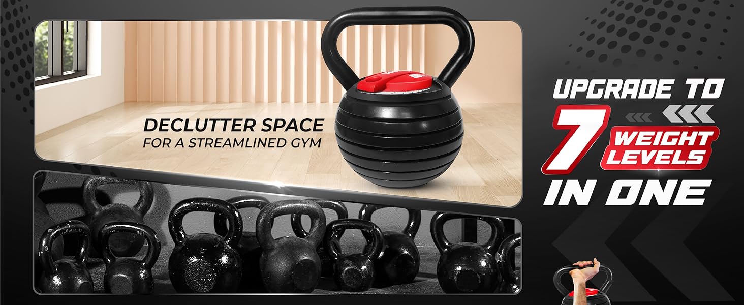 Poignée de kettlebell réglable pour un entraînement de musculation personnalisé