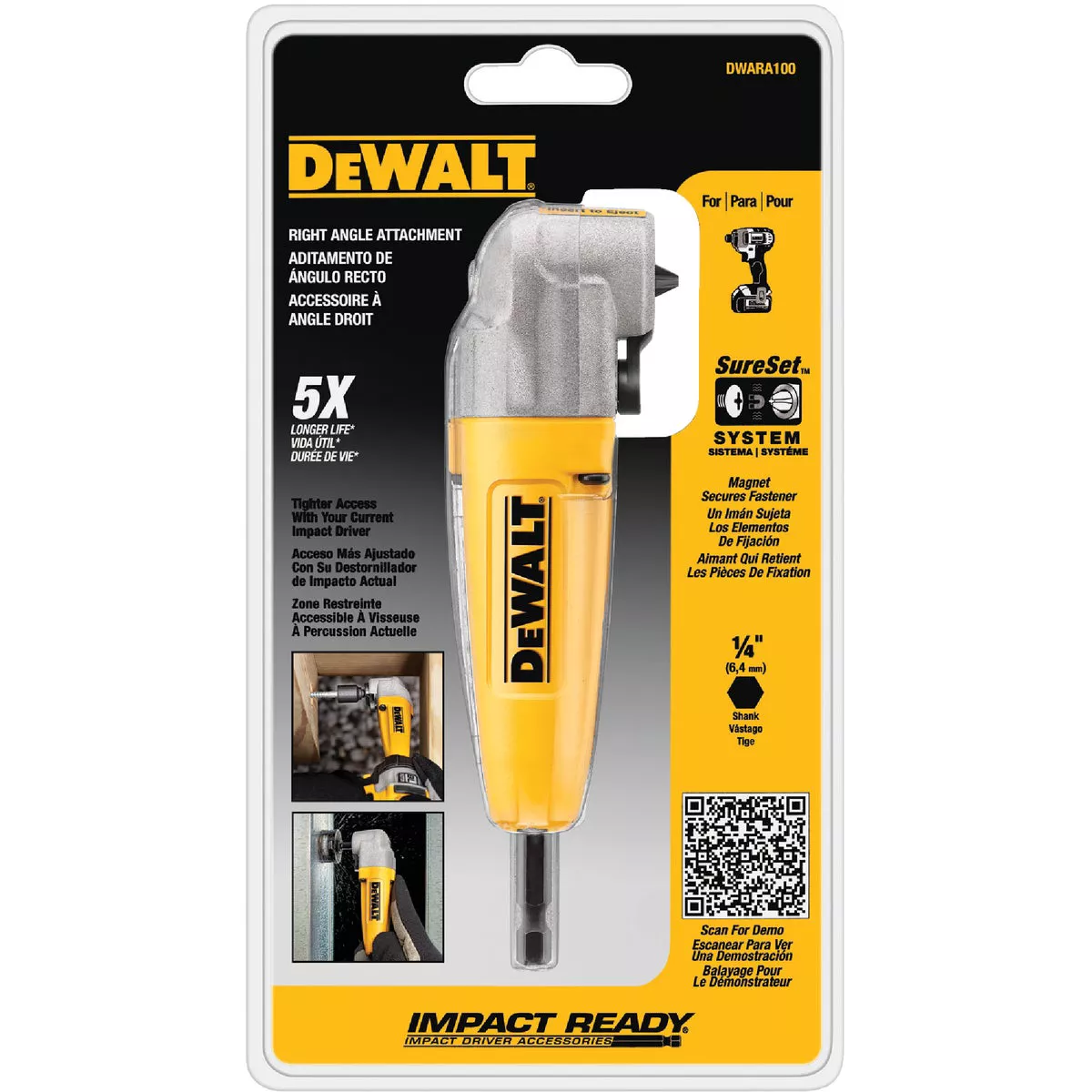 DEWALT Elite Series Right Angle Drill Attachment