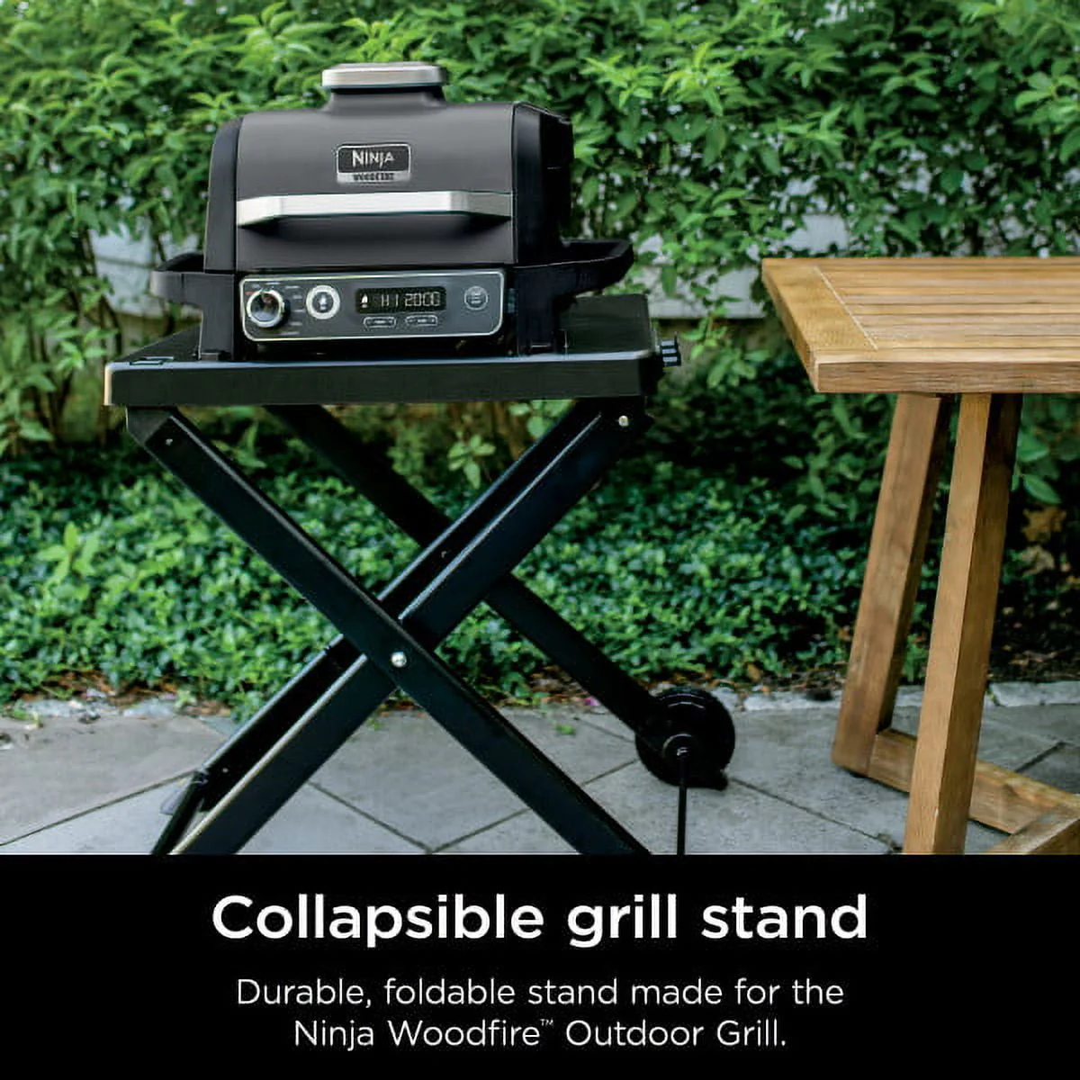 Ninja Woodfire™ Collapsible Outdoor Grill Stand - XSKSTAND - Image 5
