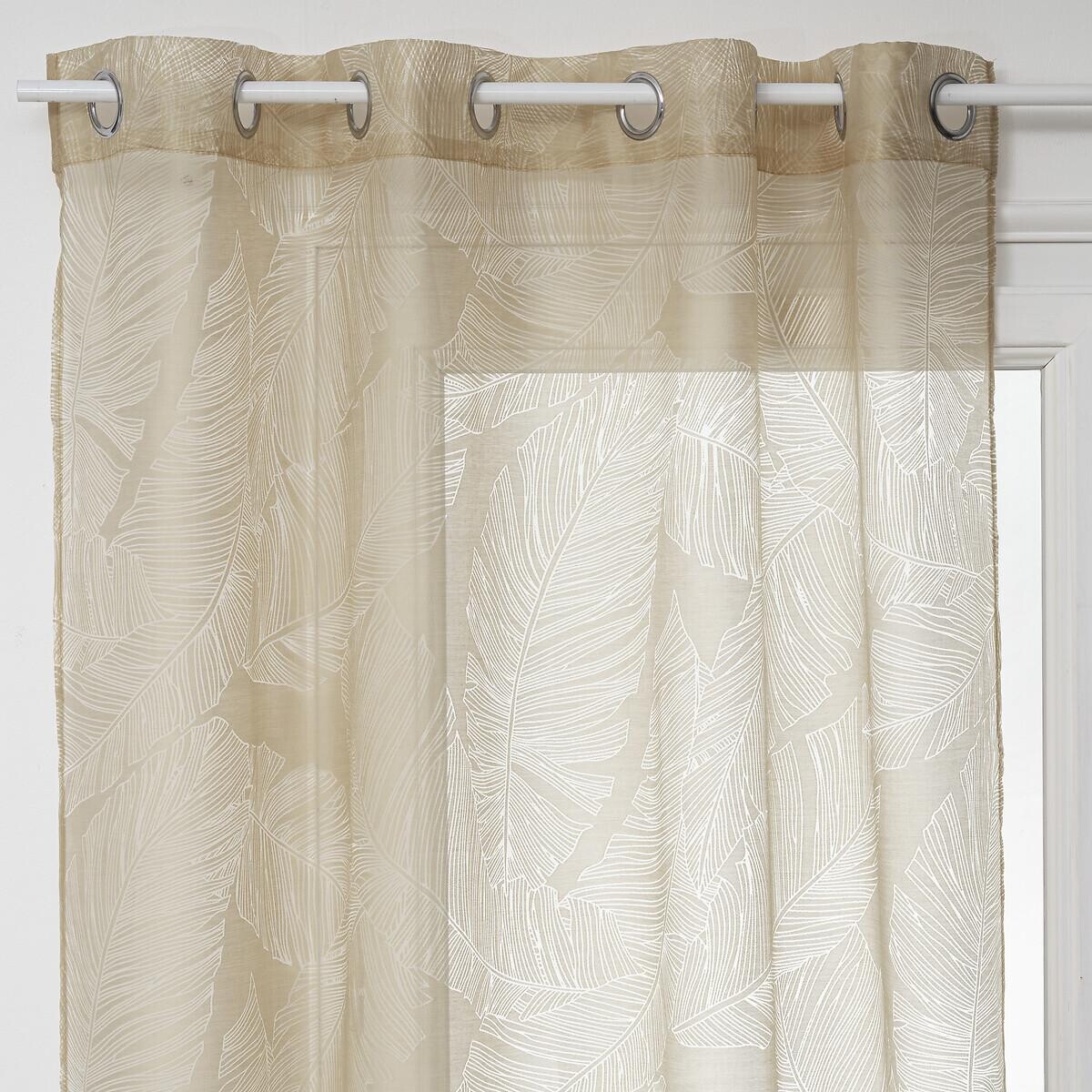 Sheer curtain "Devo" Beige, 140x240 cm