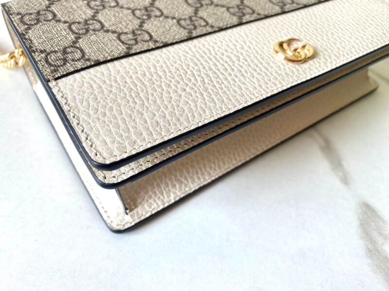 Replica Gucci GG Marmont Chain Bag White1:1High-quality replica