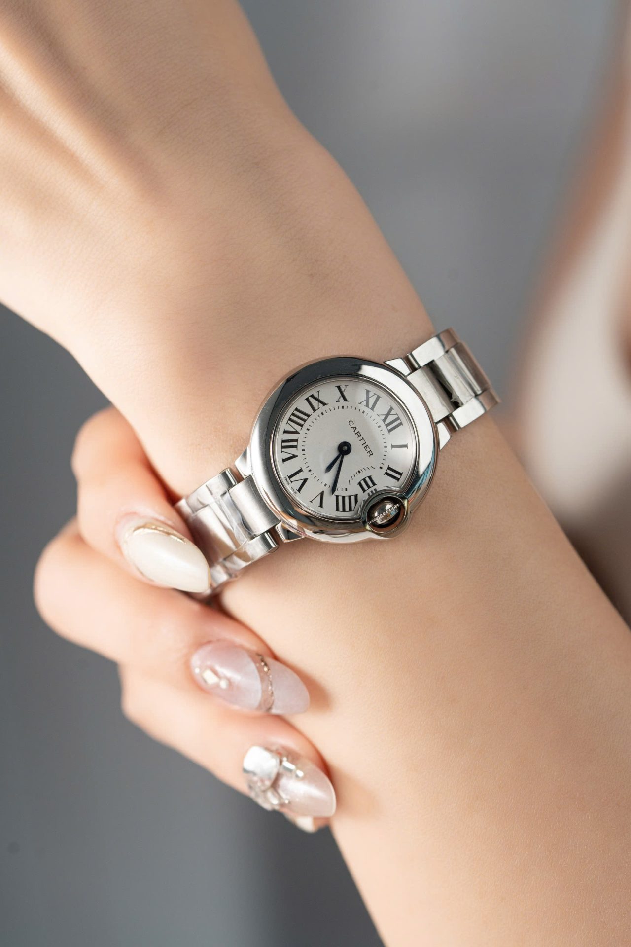 Cartier Ballon Bleu Women s Replica Watch Swiss Quartz Movement Metal Strap 28mm - Top club