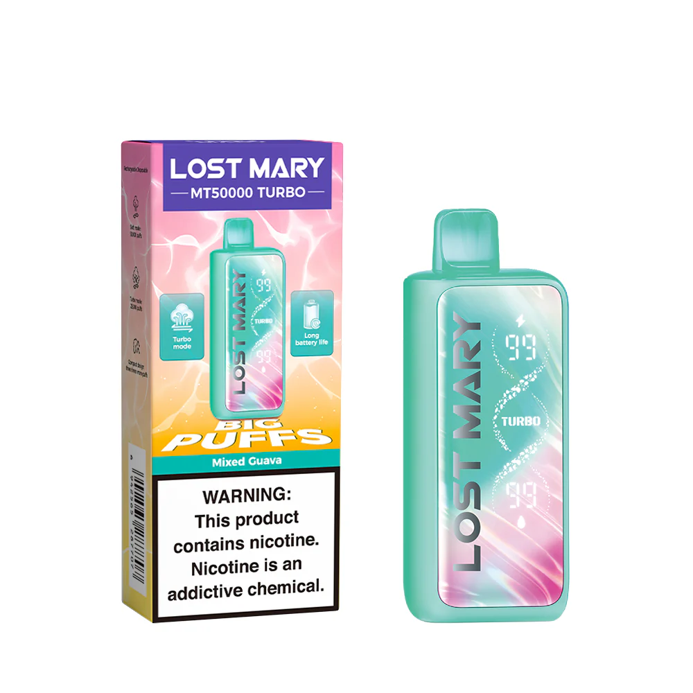 LOST MARY MT50K Turbo ładowalny jednorazowy e-papieros (wszystkie smaki)