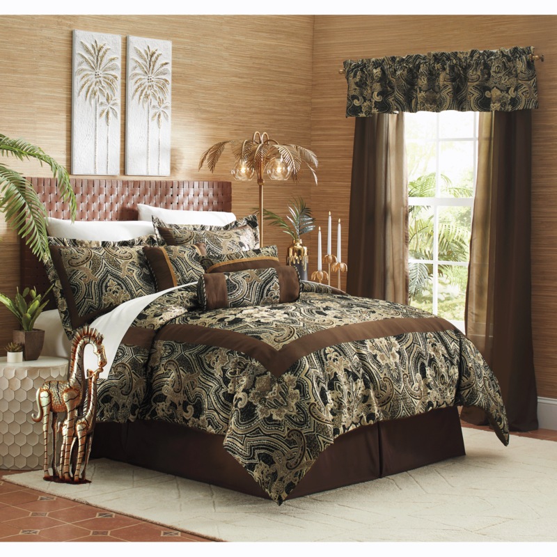 Octavia Jacquard 7-pc. Comforter Set - MIDNIGHT VELVET CATALOG