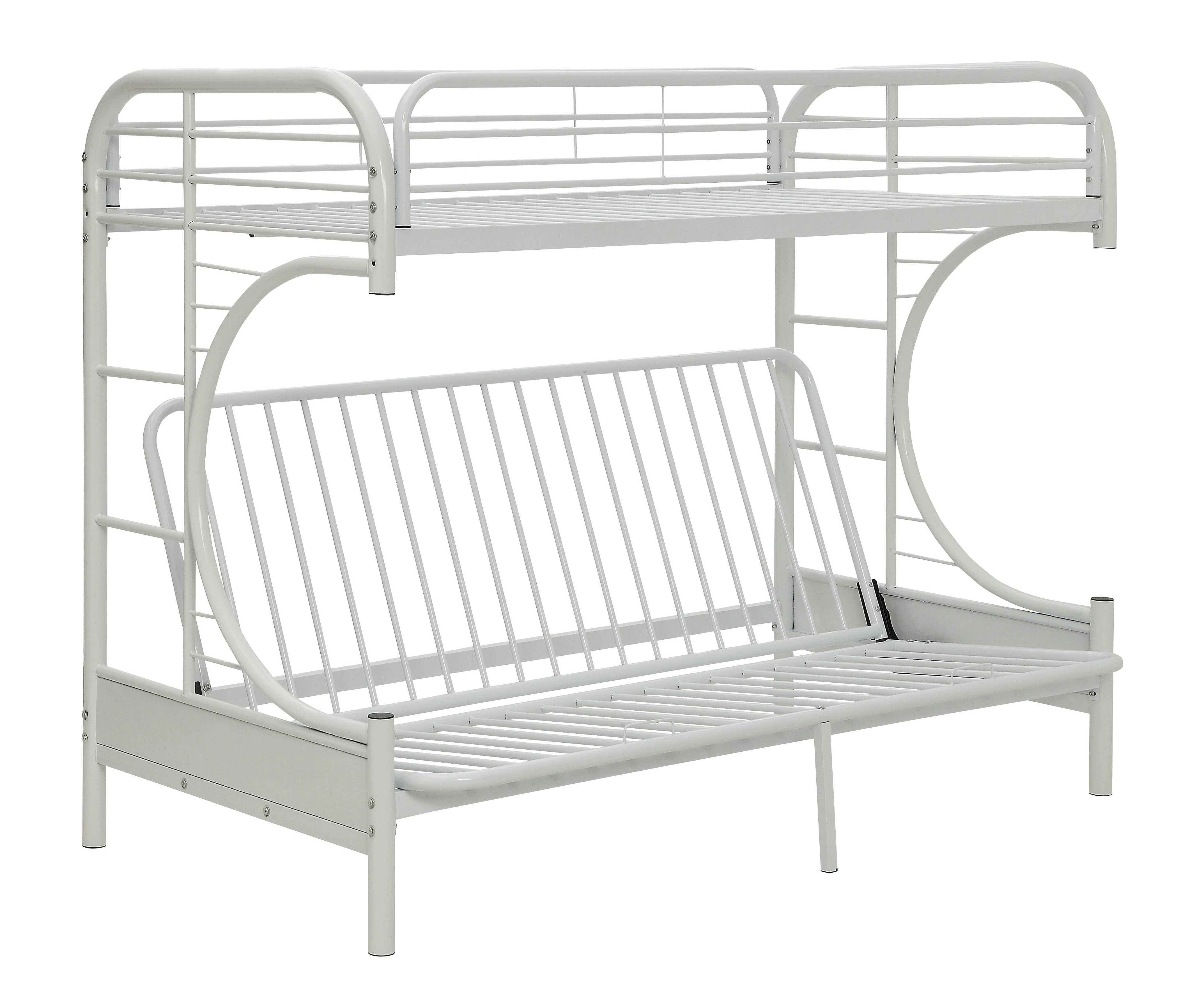ACME Eclipse Twin XL Over Queen Bunkbed in White - Image 7