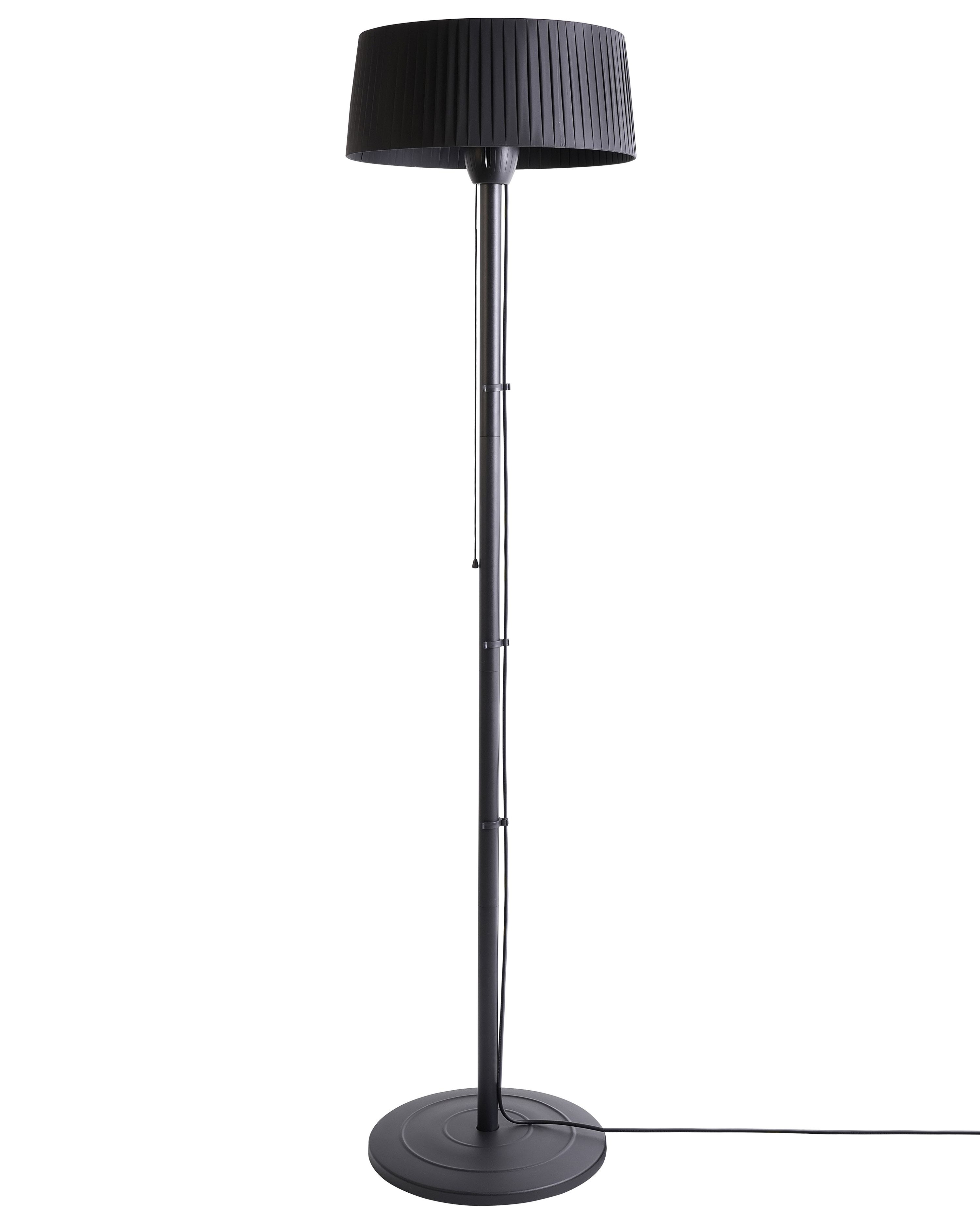 Freestanding Infrared Patio Heater VARAZZE 1500 W Black
