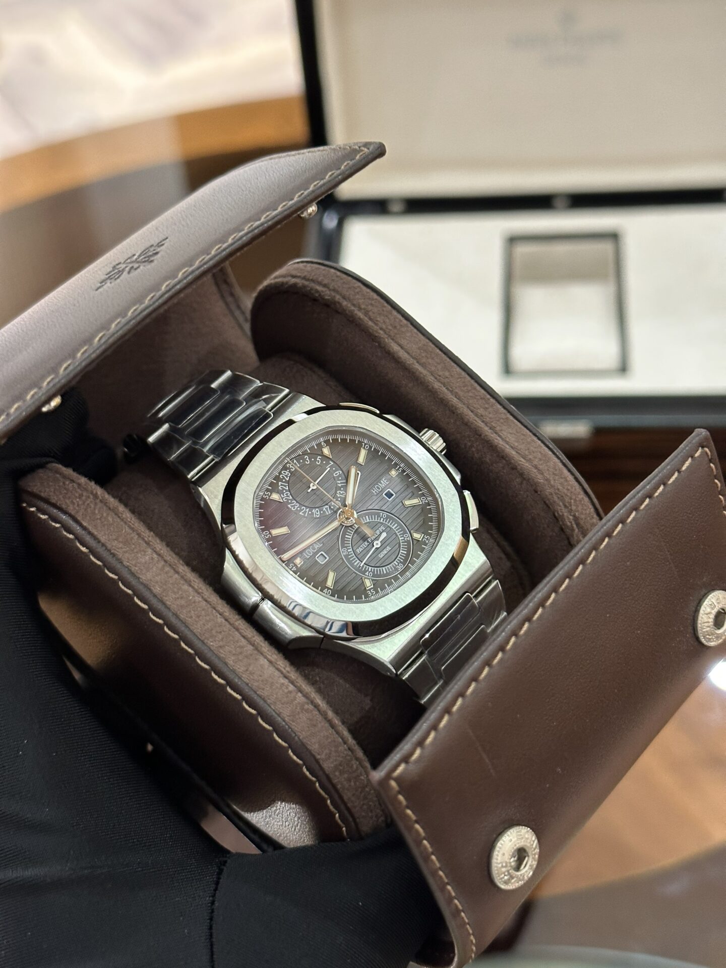 Patek Philippe Replica 1:1 Watch Nautilus 5990 Steel Strap Factory PPF 40mm - Top club
