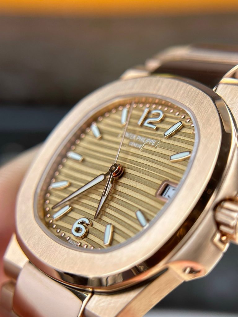 Patek Philippe Replica Watch Nautilus 7010 Rose Gold Womens 32mm - Top club