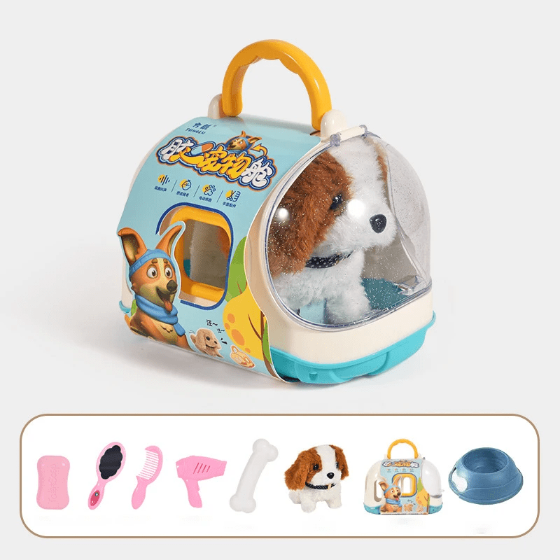 PuppyAvontuur | Wandelende Hond Pluche