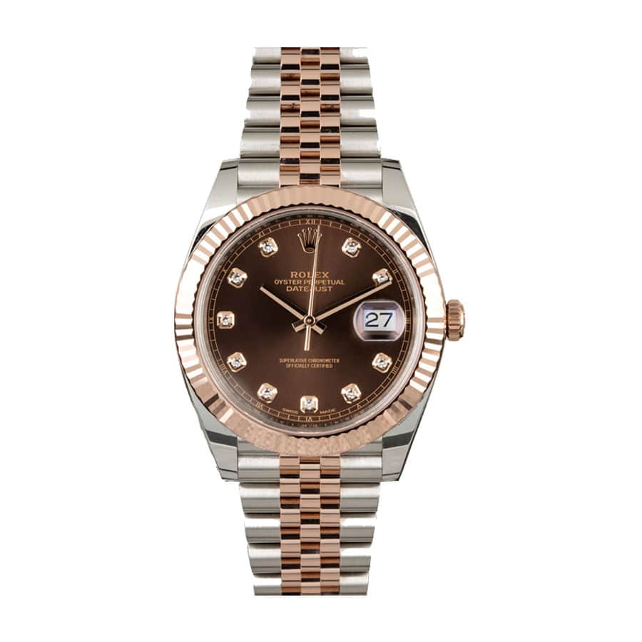 Rolex Datejust II 126331-0004 Chocolate Diamond Dial Replica - Elite Watch Atelier