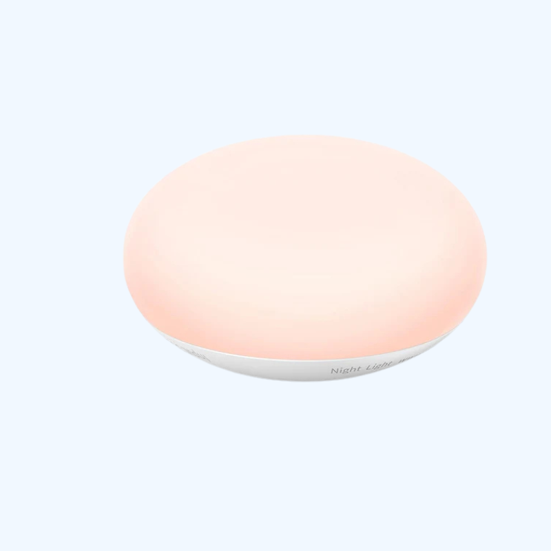 Zacht Siliconen Nachtlampje Baby met Traploze Dimming – Draagbaar en Oplaadbaar Nachtlampje voor Babykamer