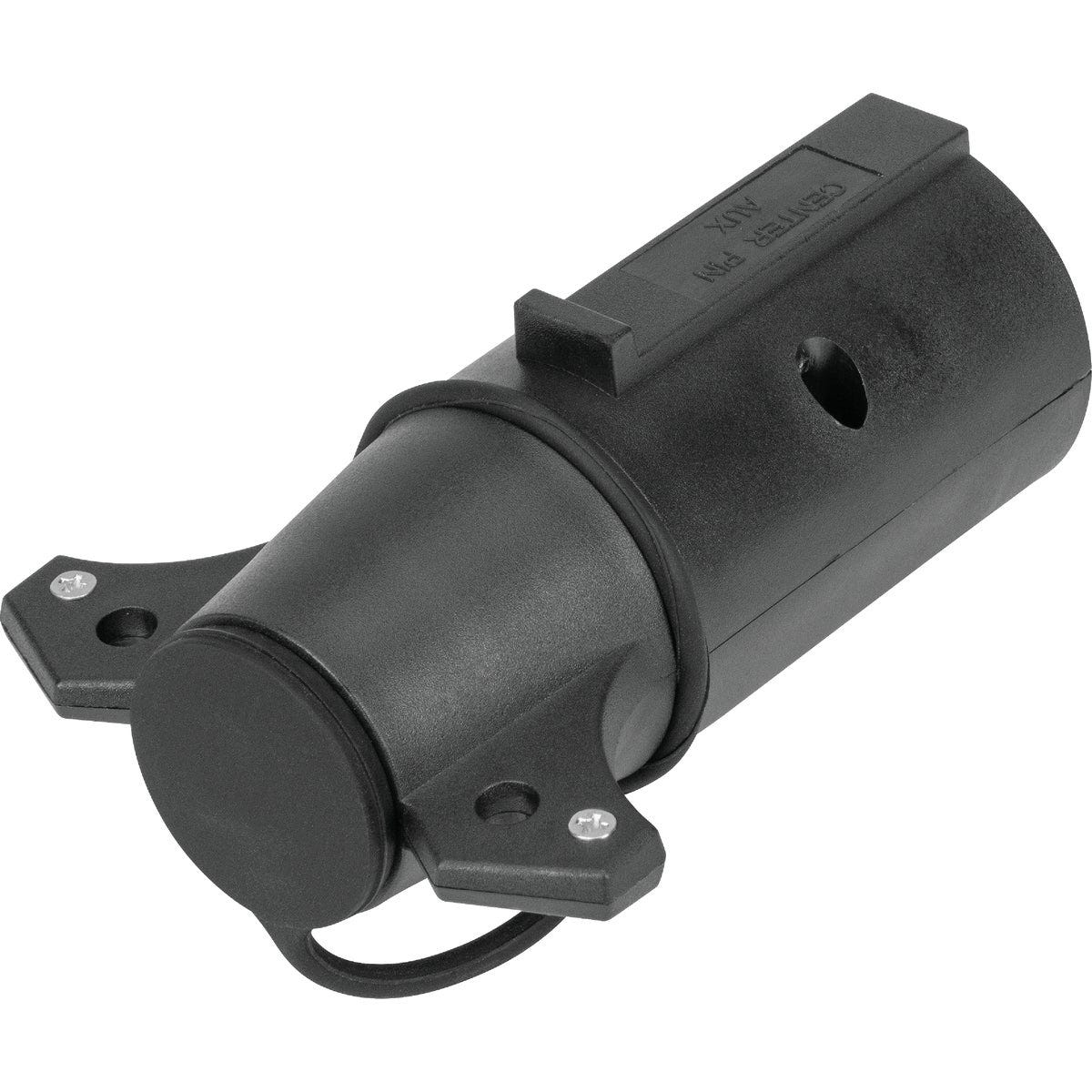 Hopkins Towing Solutions 7-Blade to 6-Pin Center Pin Auxiliary Plug-In Adapter