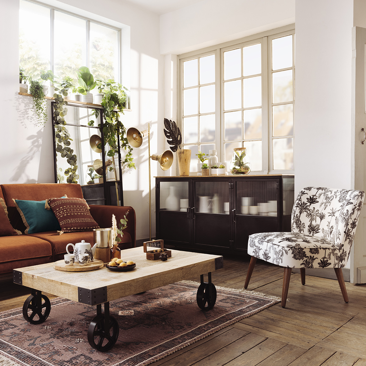 Terrarium, glass "Bota" H.19,5 cm