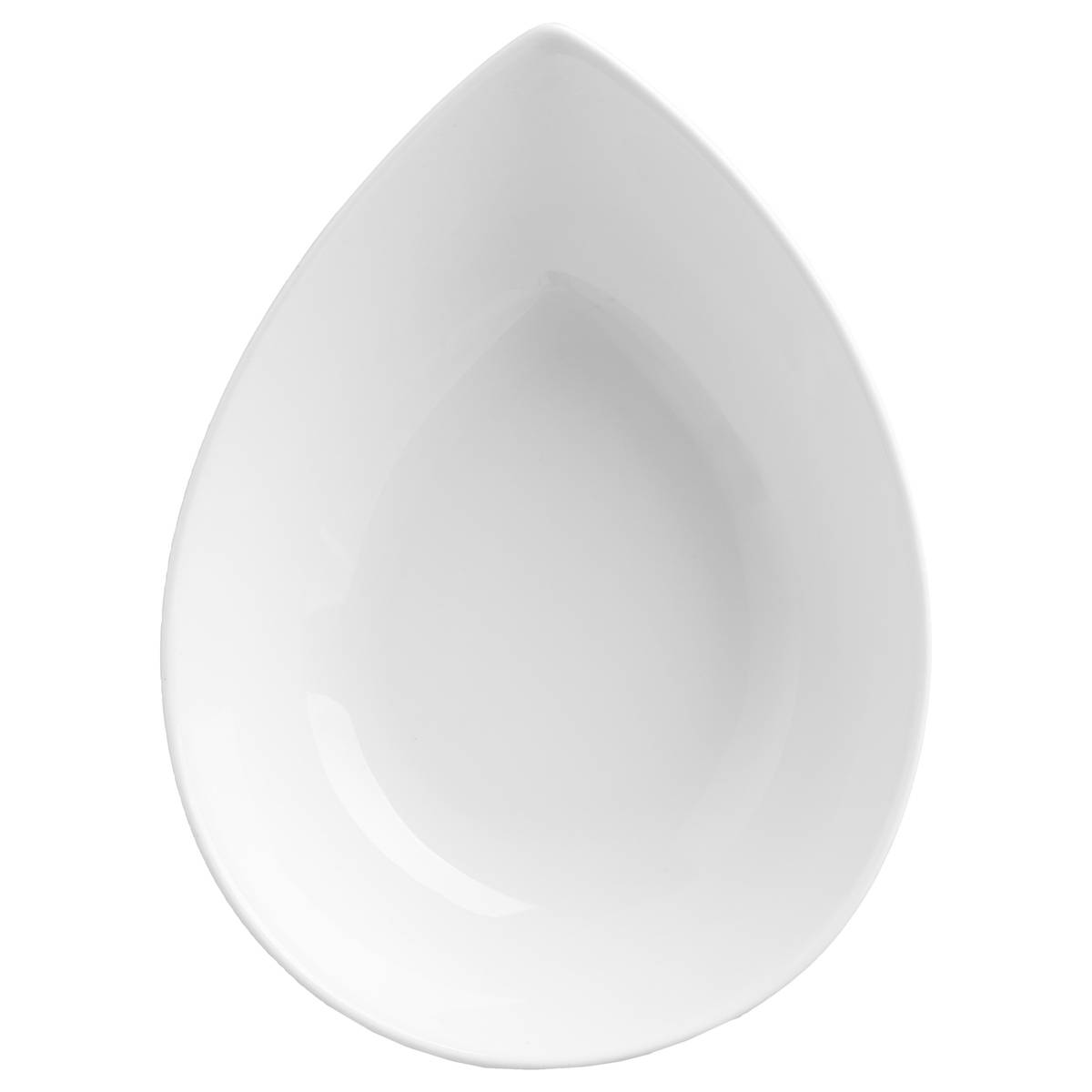 Small bowl "Drop" 21x15.7 cm, White