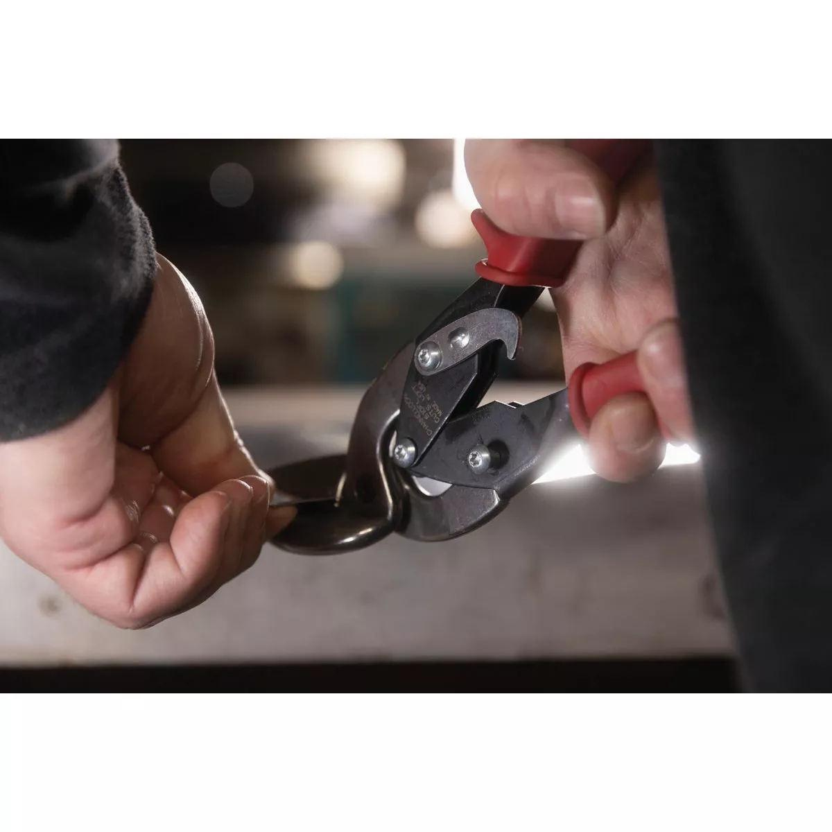 Channellock 10 In. Offset Aviation Left Snips