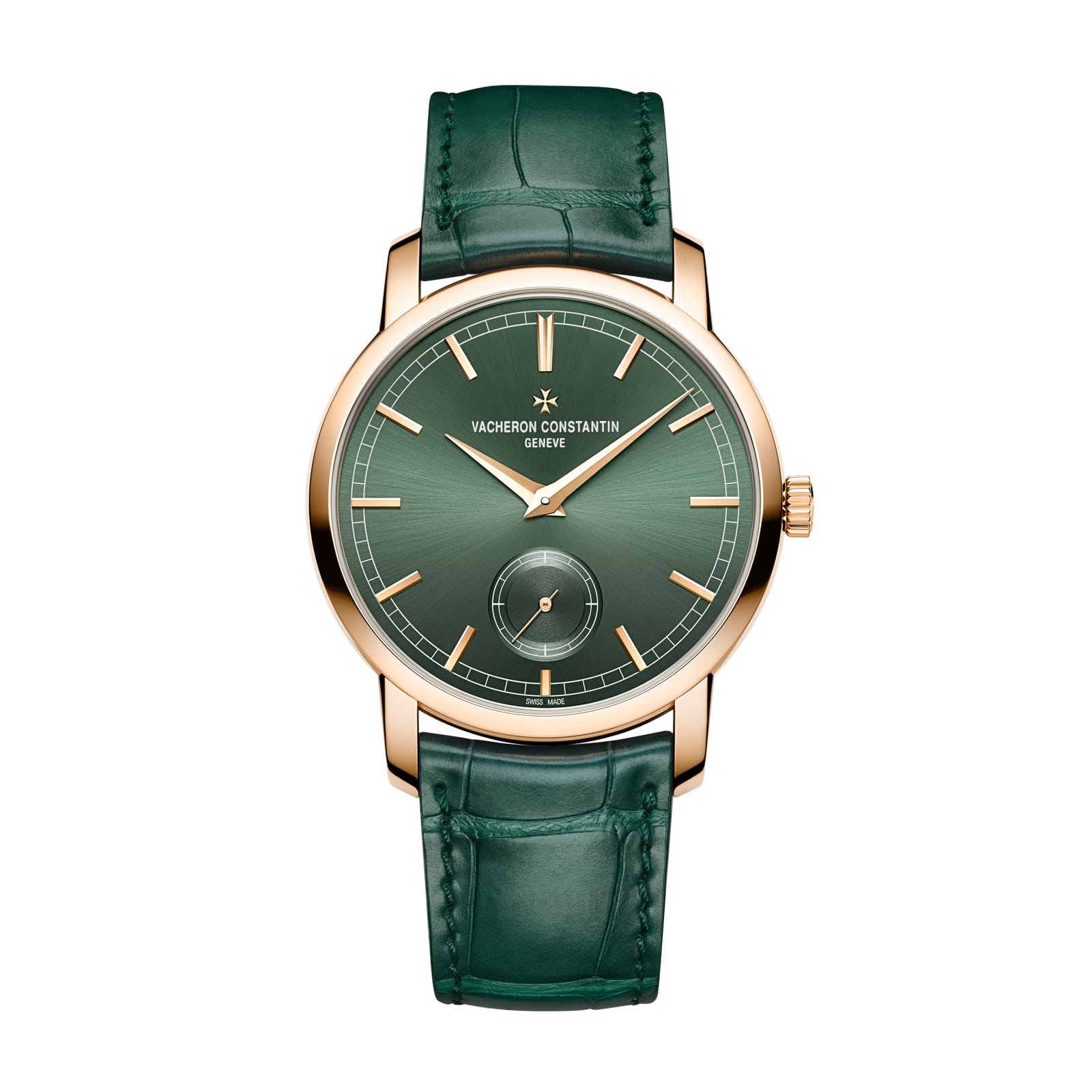 Replica Watches Fake Vacheron Constantin Traditionnelle manual-winding 38 MM PINK GOLD(1:1 replica) - Top club
