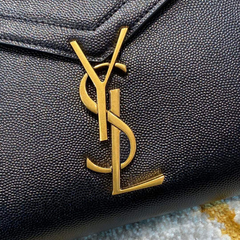 Replica Ysl Saint Laurent Cassandra Wallet On Chain In Grain Leather 5823341:1High-quality replica