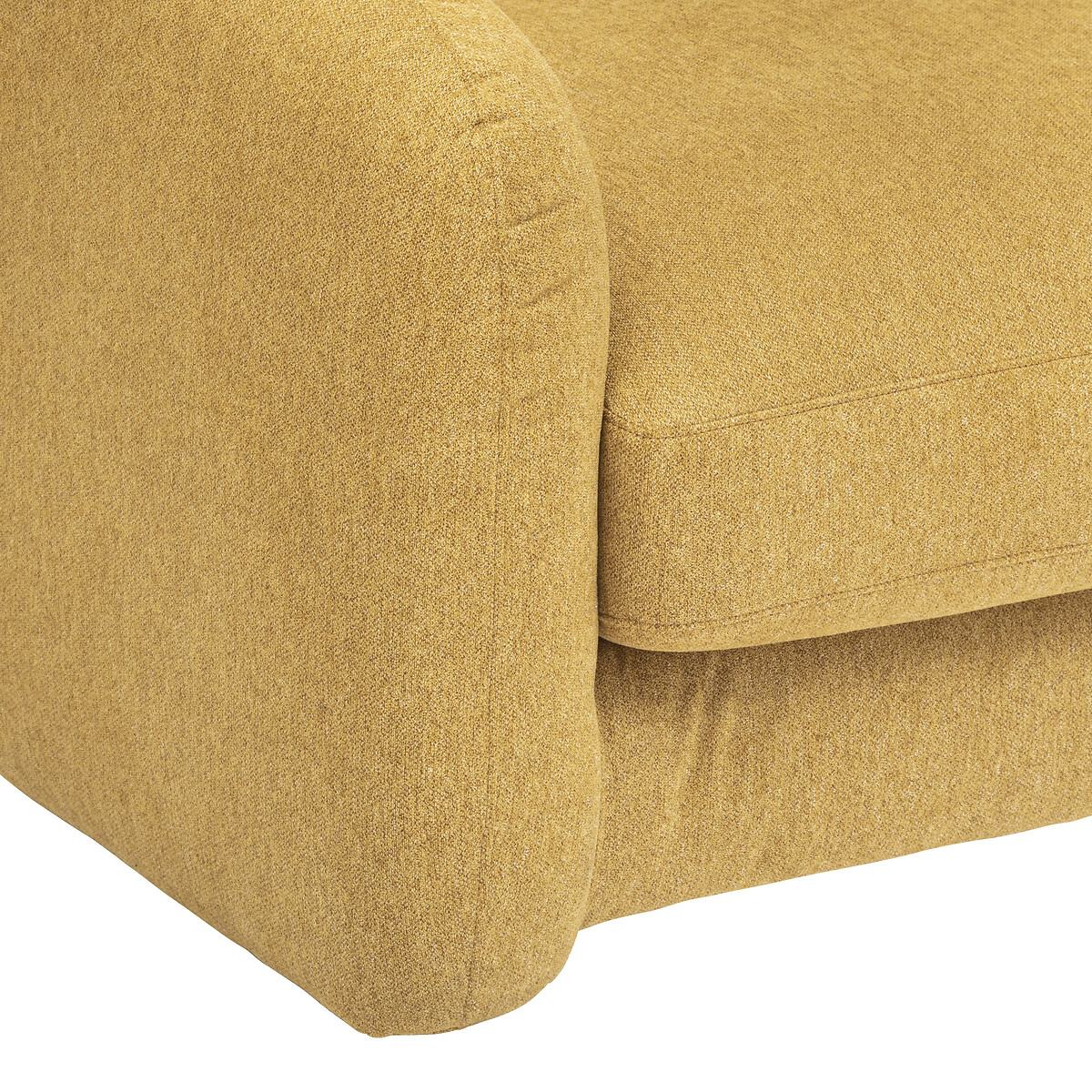 Sofa "Guppy" 3-seater, Mustard Yellow