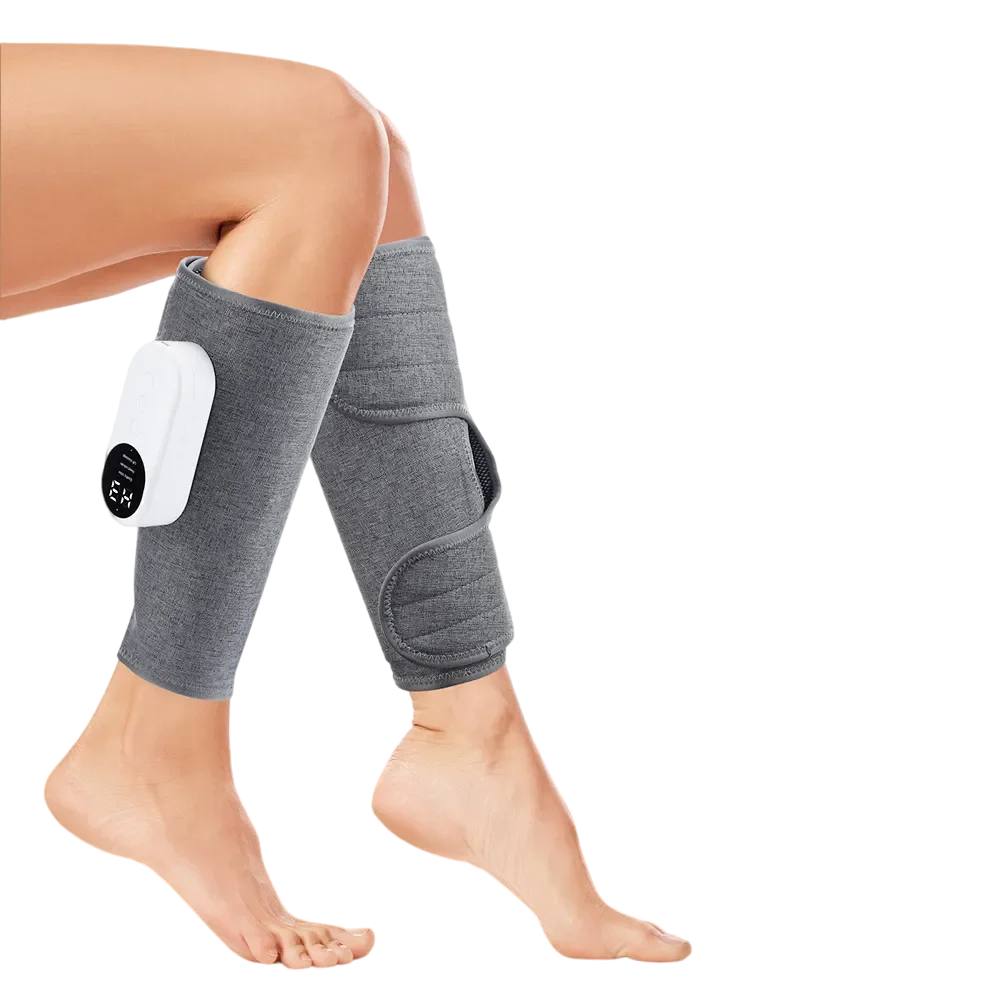Draadloos Verwarmd Beenmassageapparaat met Luchtcompressie – Ontspanning en Verbeterde Bloedsomloop