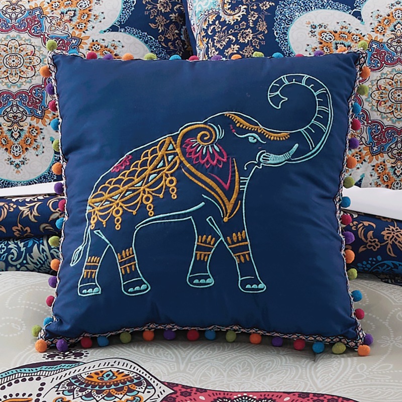 Boho Elephant Comforter Set - MIDNIGHT VELVET CATALOG