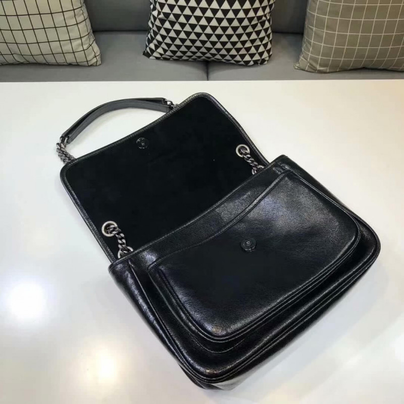 Replica Saint Laurent Niki Baby In Metallic Leather 4988941:1High-quality replica