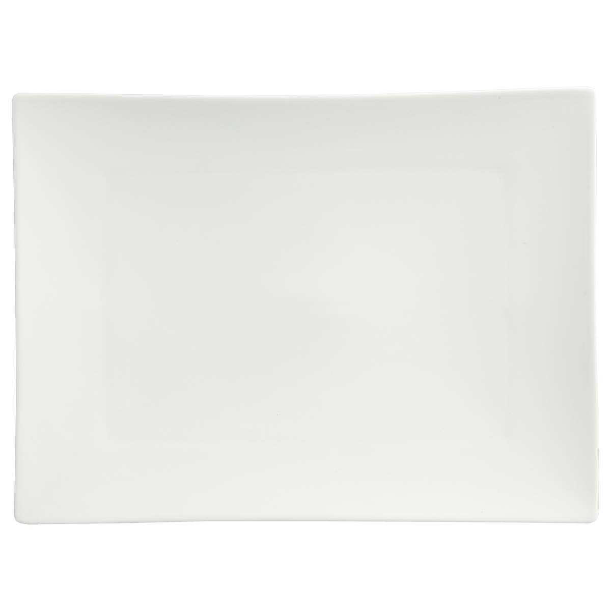 Presentation plate "Tokyo" 31.7x23.5 cm, White