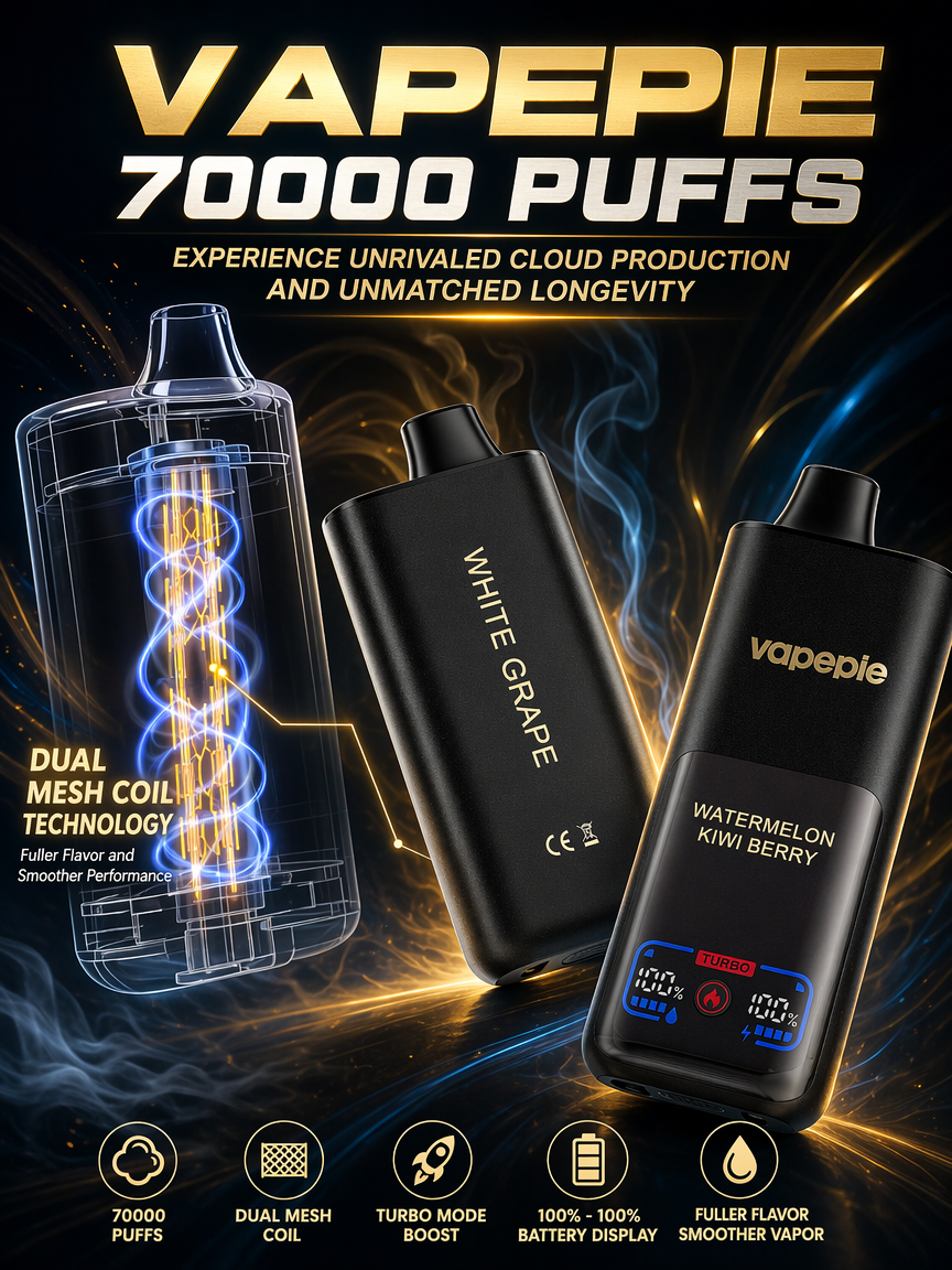 VAPEPIE Mega 70 000 potahů
