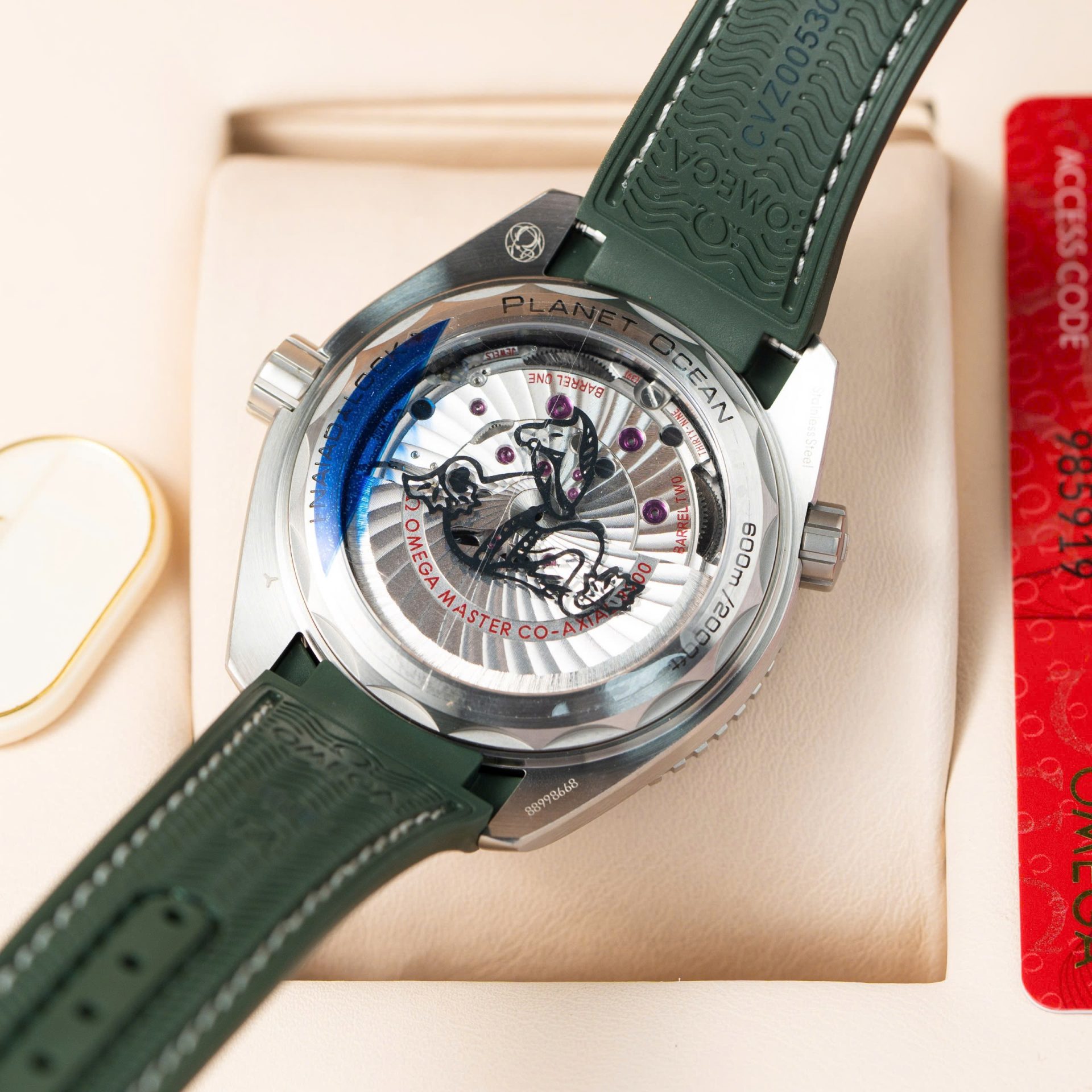 Omega Replica Watch Planet Ocean 600M Grey Dial Rubber Strap VS Factory 43.5mm - Top club