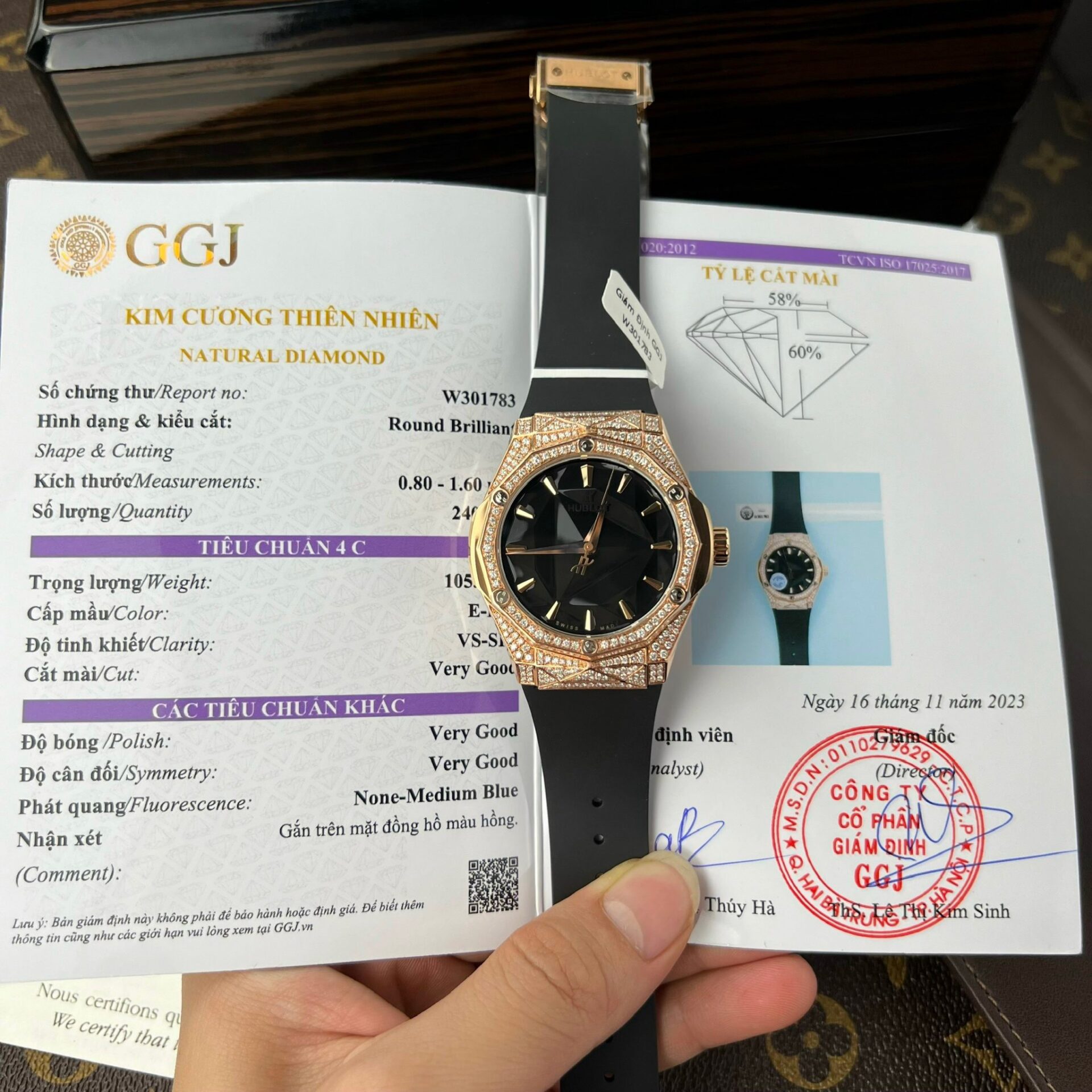 Hublot Best Replica Watch Orlinski King Gold Custom Natural Diamonds Rubber Strap 40mm - Elite Watch Atelier
