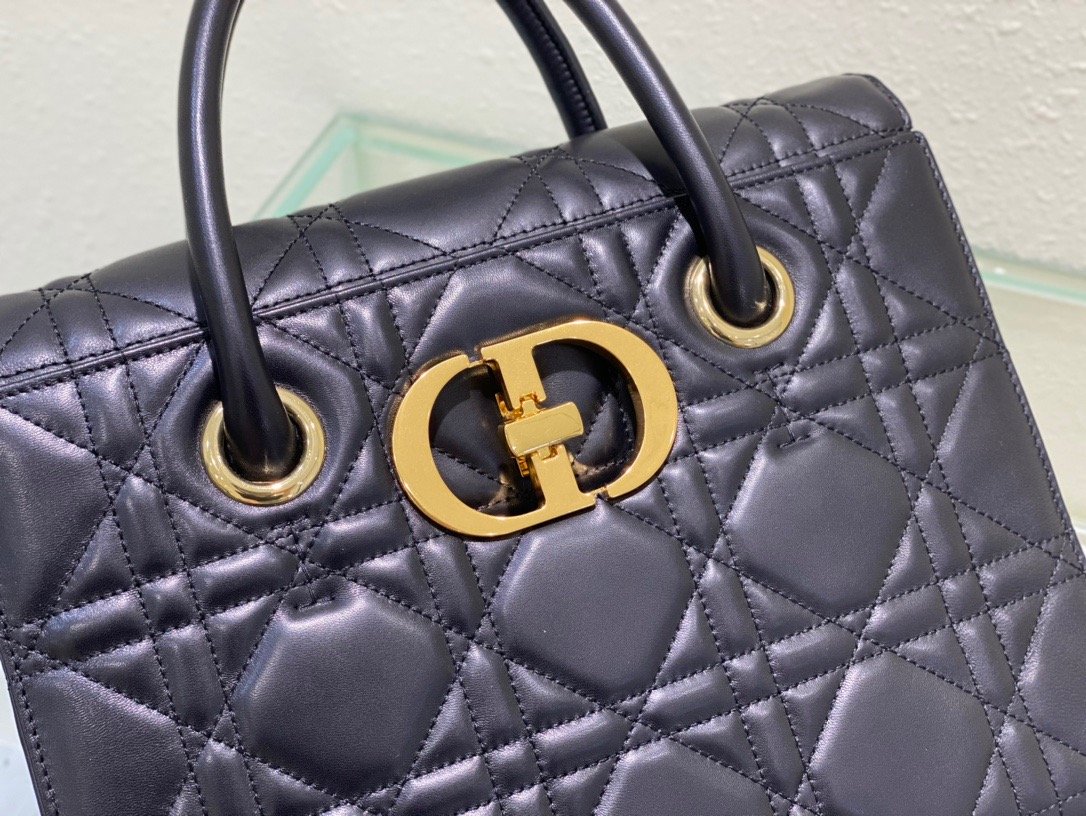Christian Dior Micro 30 Montaigne Bag Black, For Women, Women’s Handbags 15cm/6in CD S2110UMOS_M900